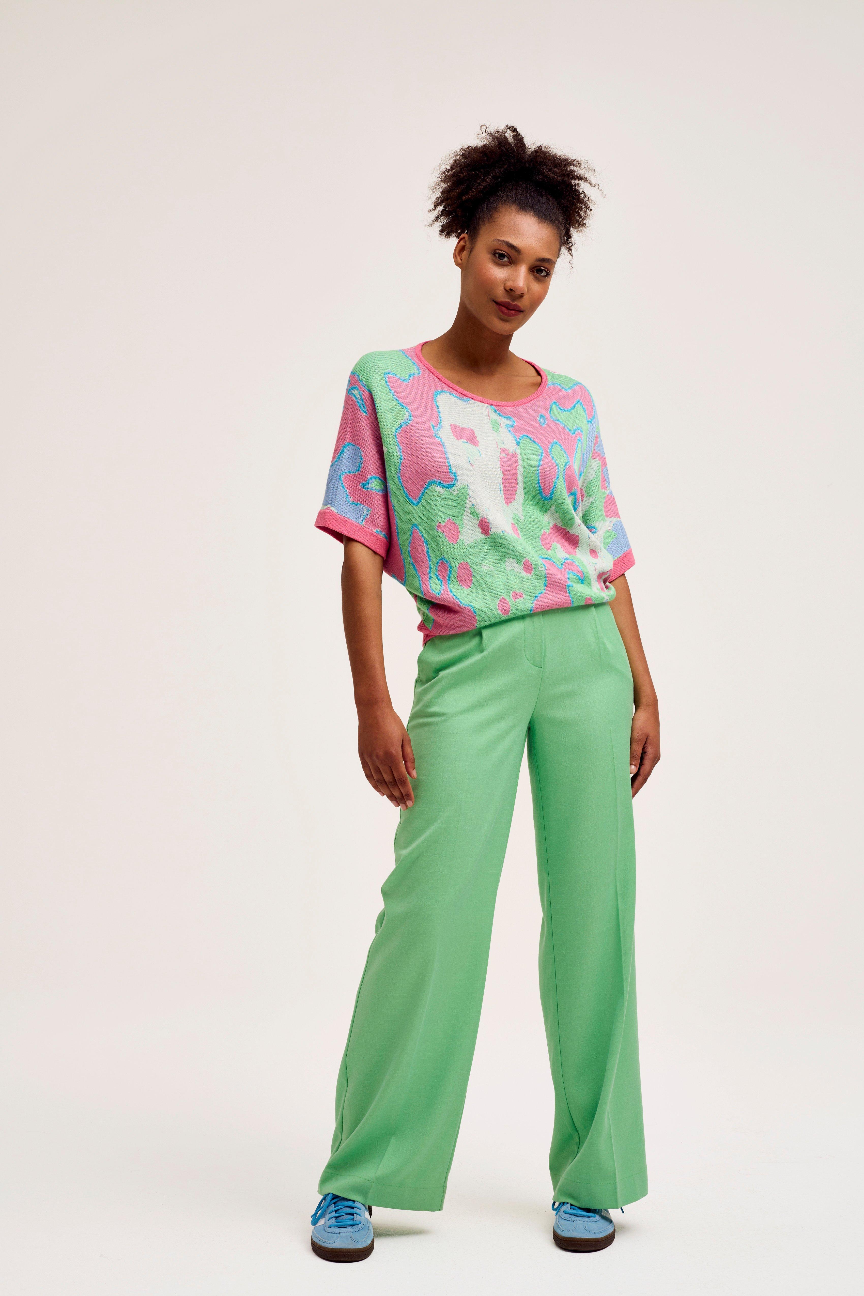 CKS Dames - PATERNO - knitted top - multicolor