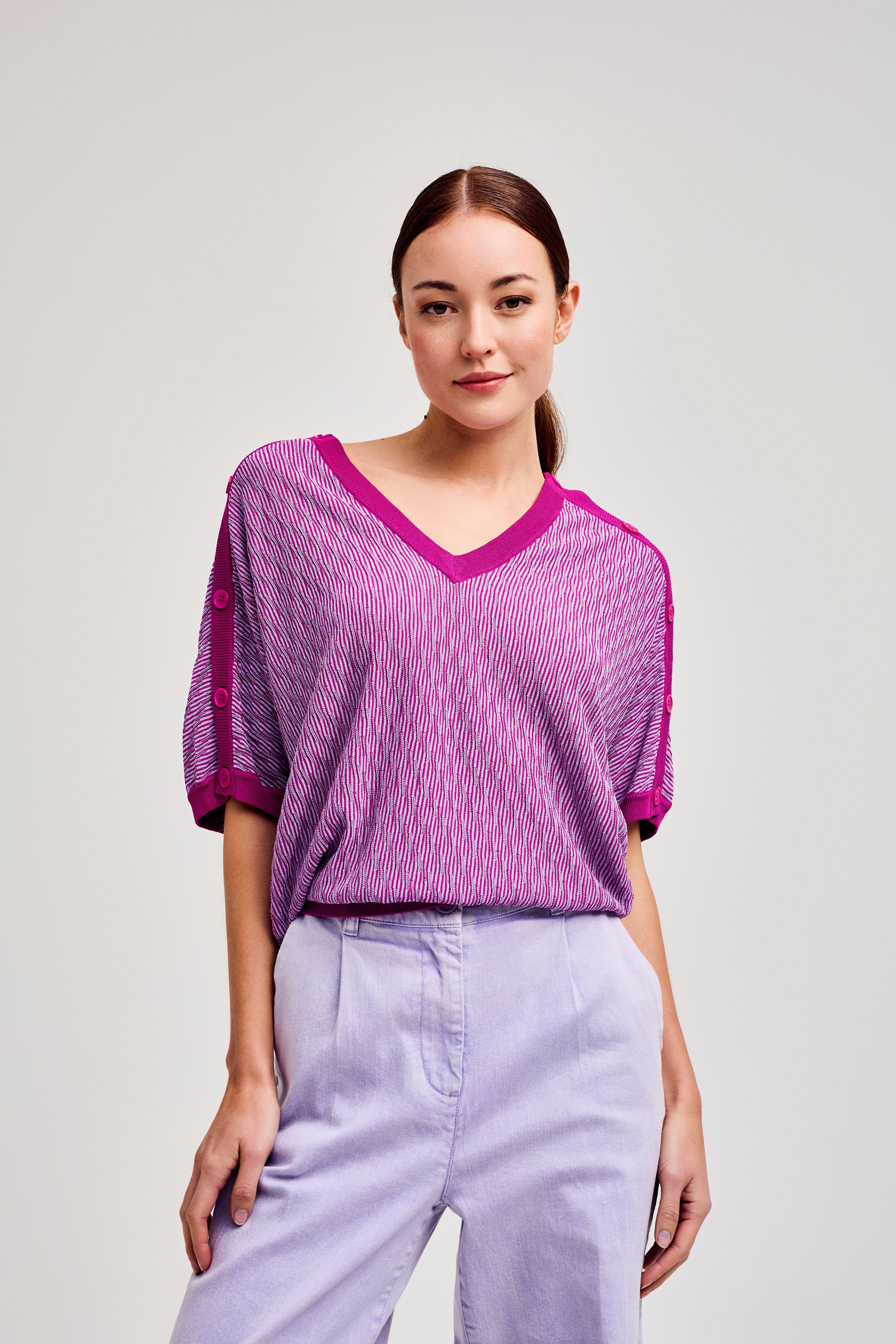 CKS Dames - POLKA - knitted top - pink