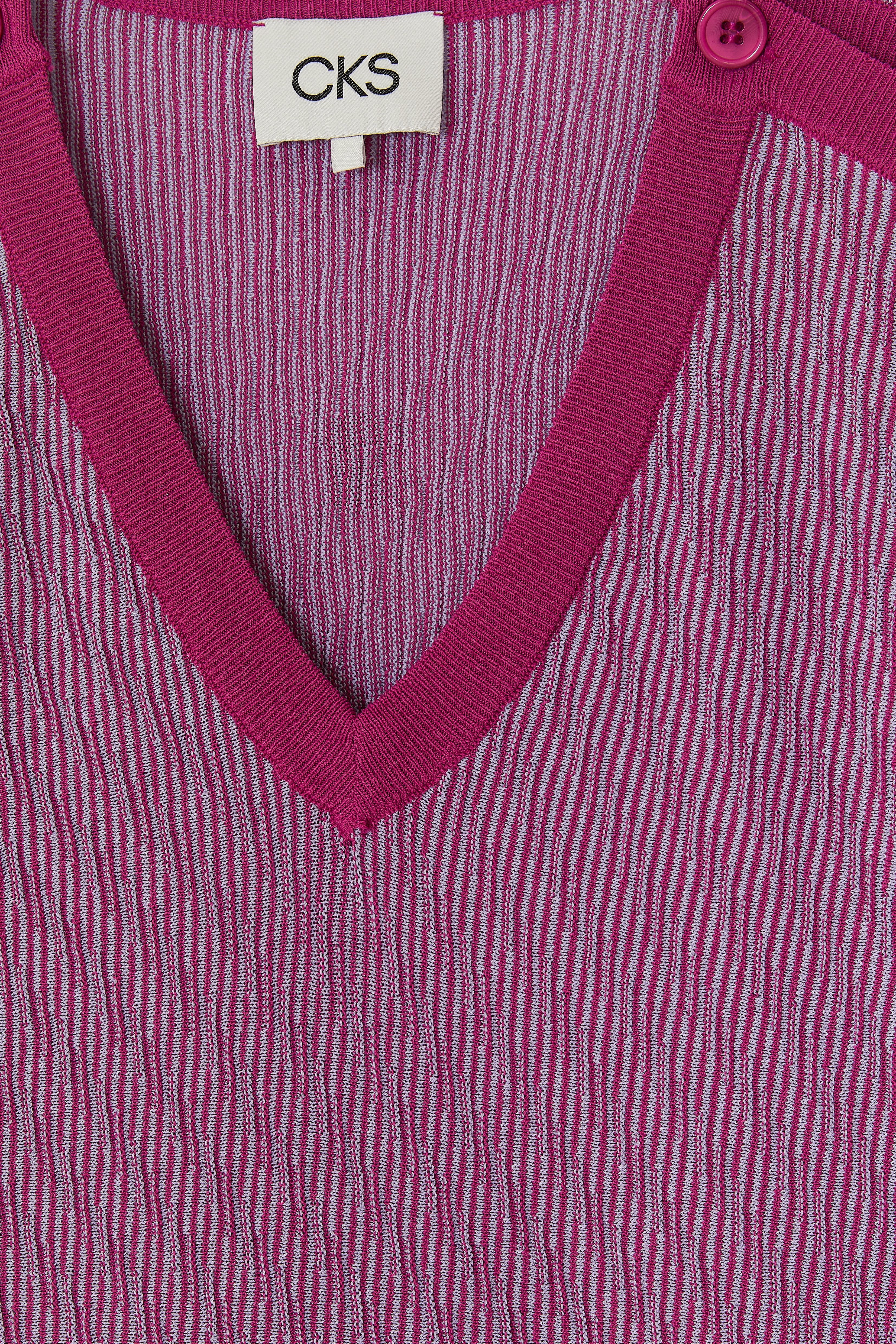 CKS Dames - POLKA - knitted top - pink