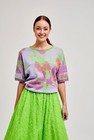 CKS Dames - PATERNO - haut tricoté - multicolore
