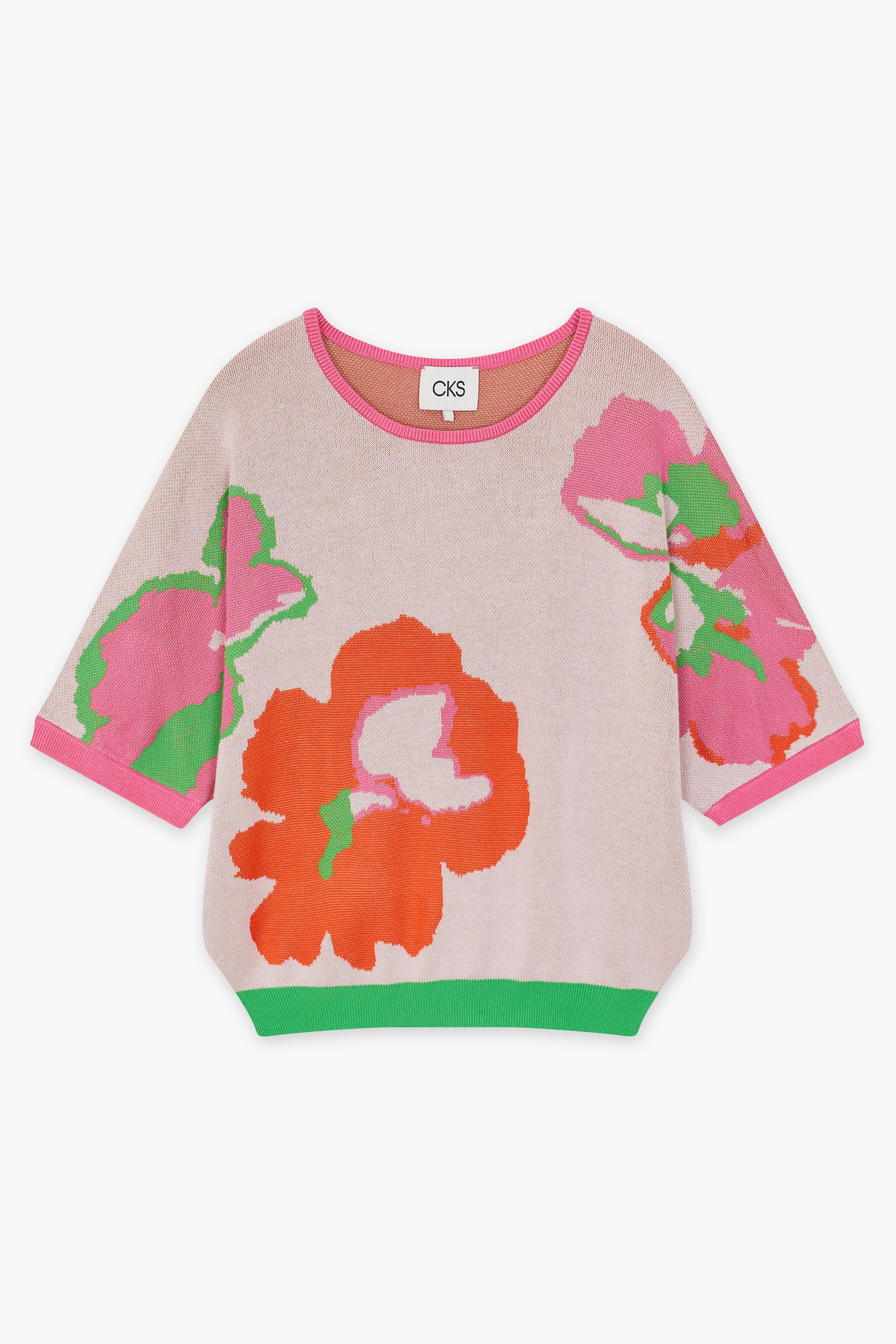 CKS Dames - PATERNO - knitted top - light pink