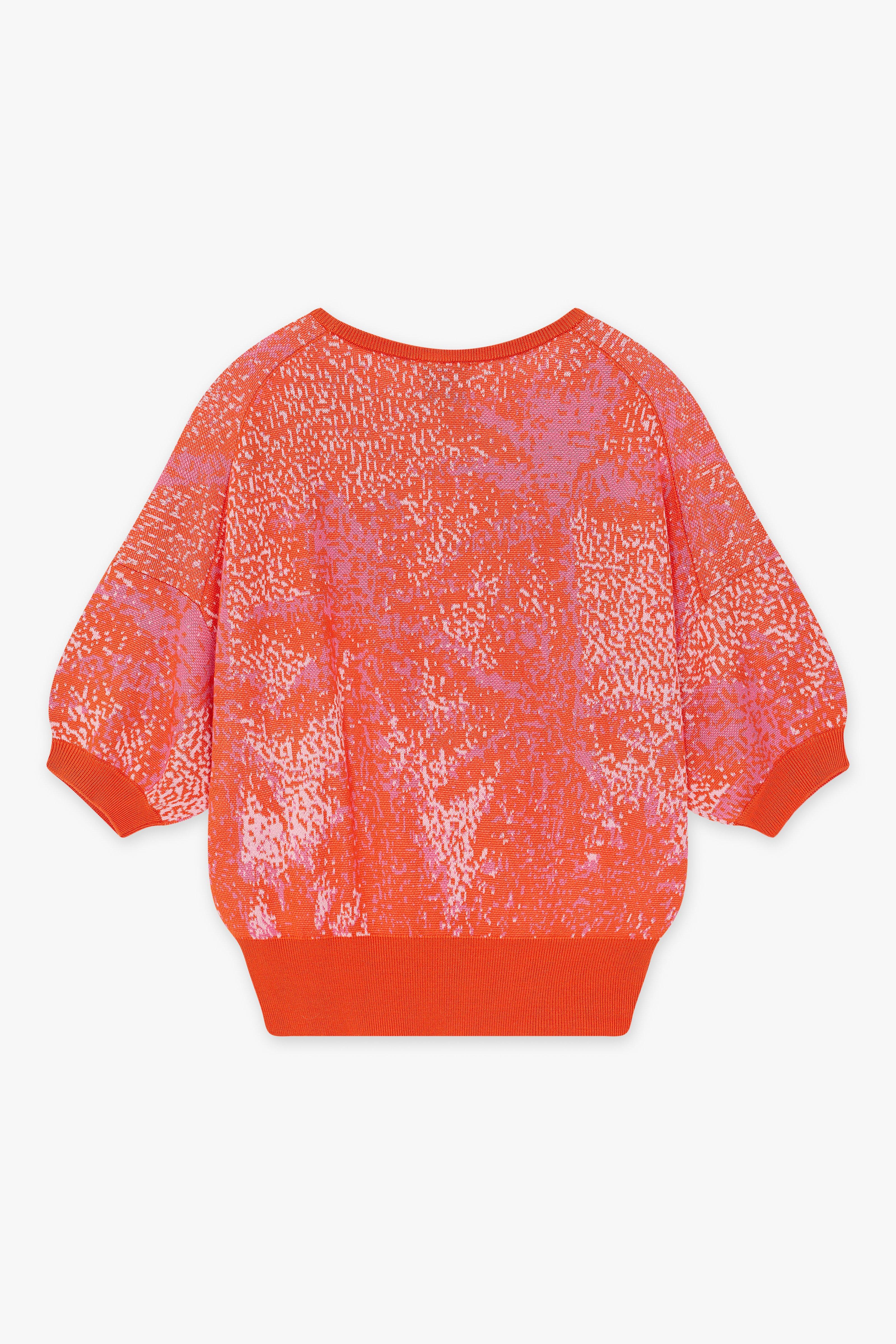 CKS Dames - PORTAL - knitted top - orange
