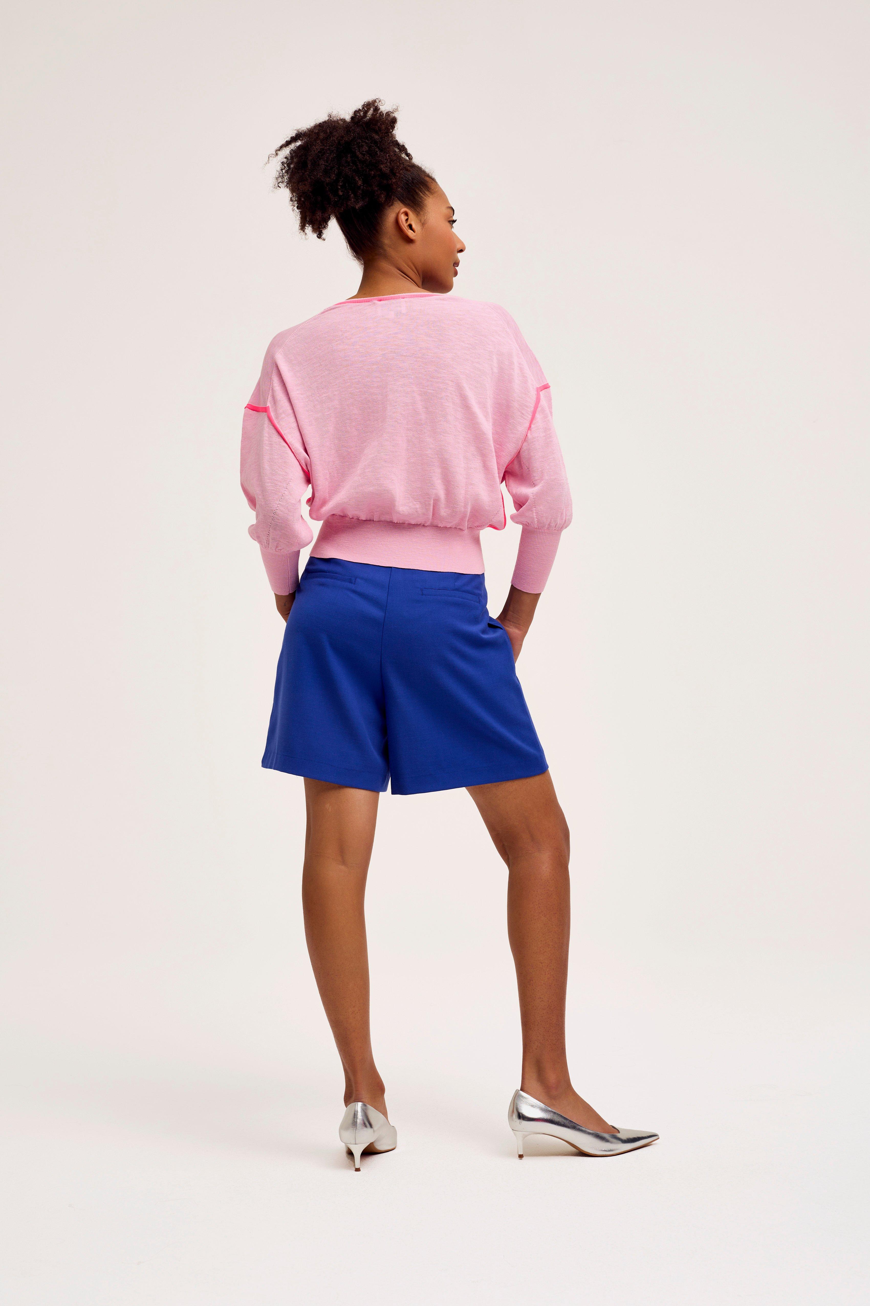 CKS Dames - PHANTA - knitted top - light pink