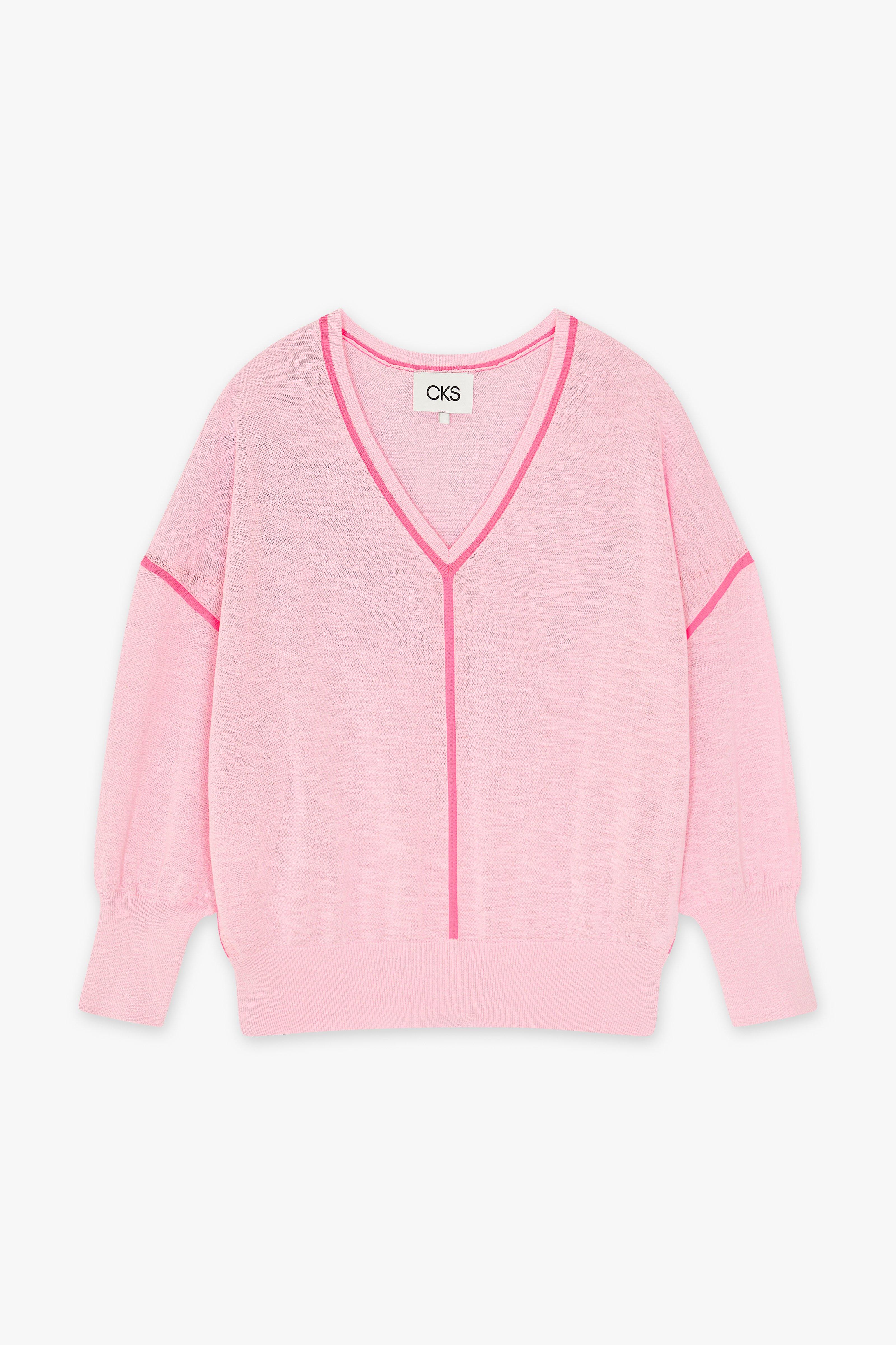 CKS Dames - PHANTA - Stricktop - Hellrosa