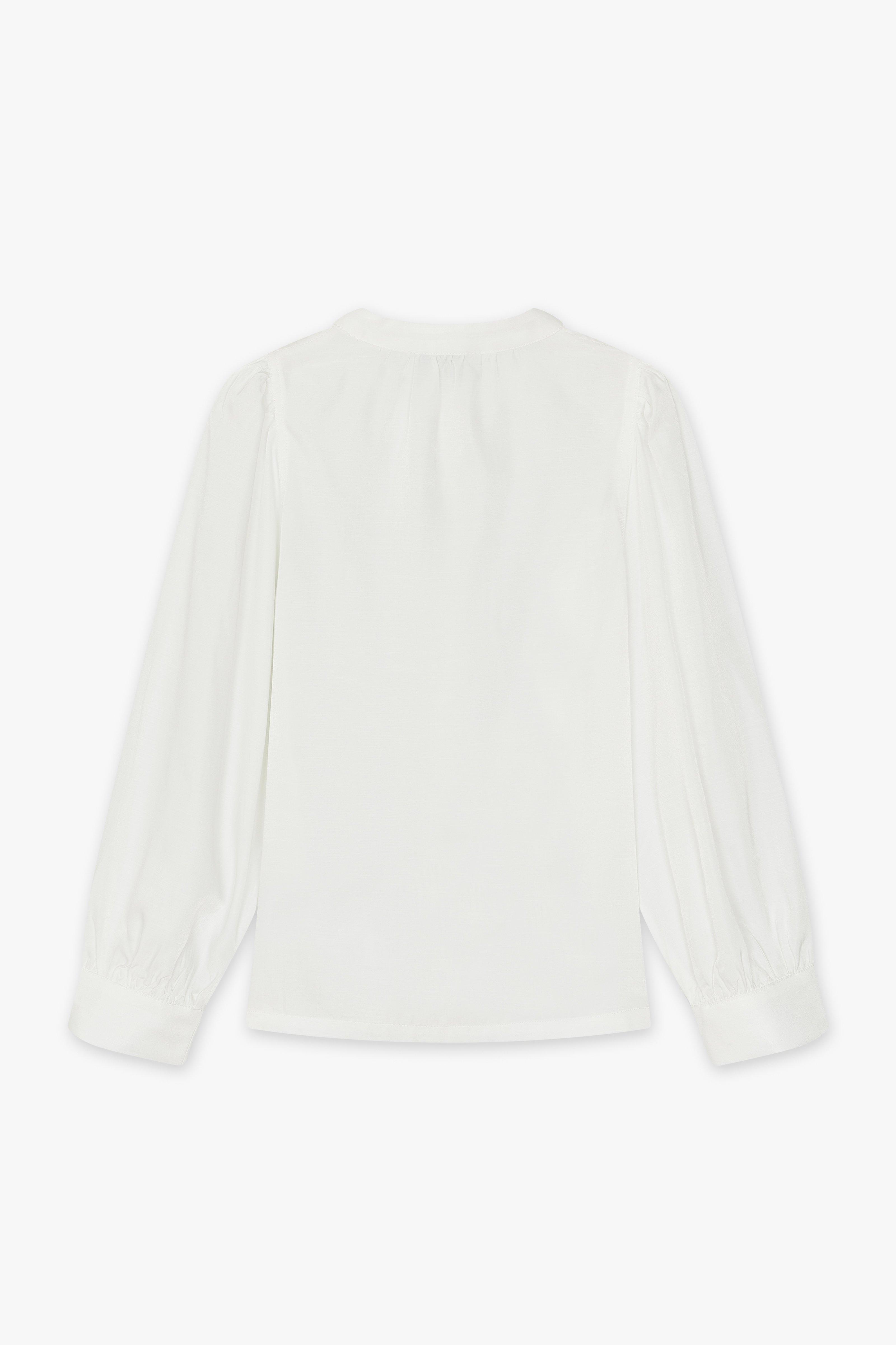 CKS Dames - ROSALINE - blouse korte mouwen - wit