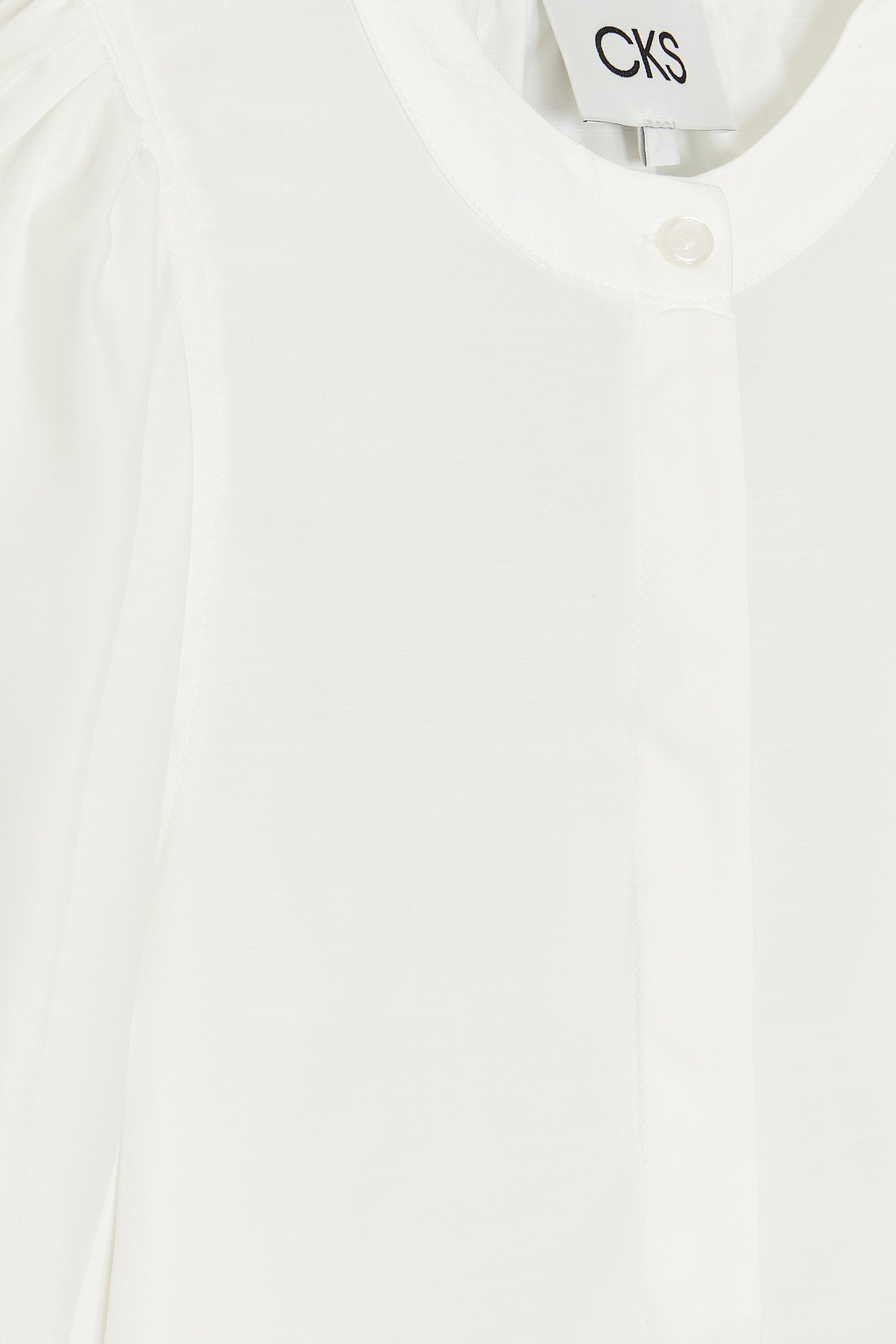 CKS Dames - ROSALINE - blouse korte mouwen - wit
