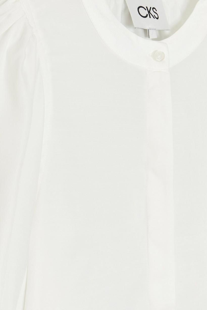 CKS Dames - ROSALINE - blouse short sleeves - white
