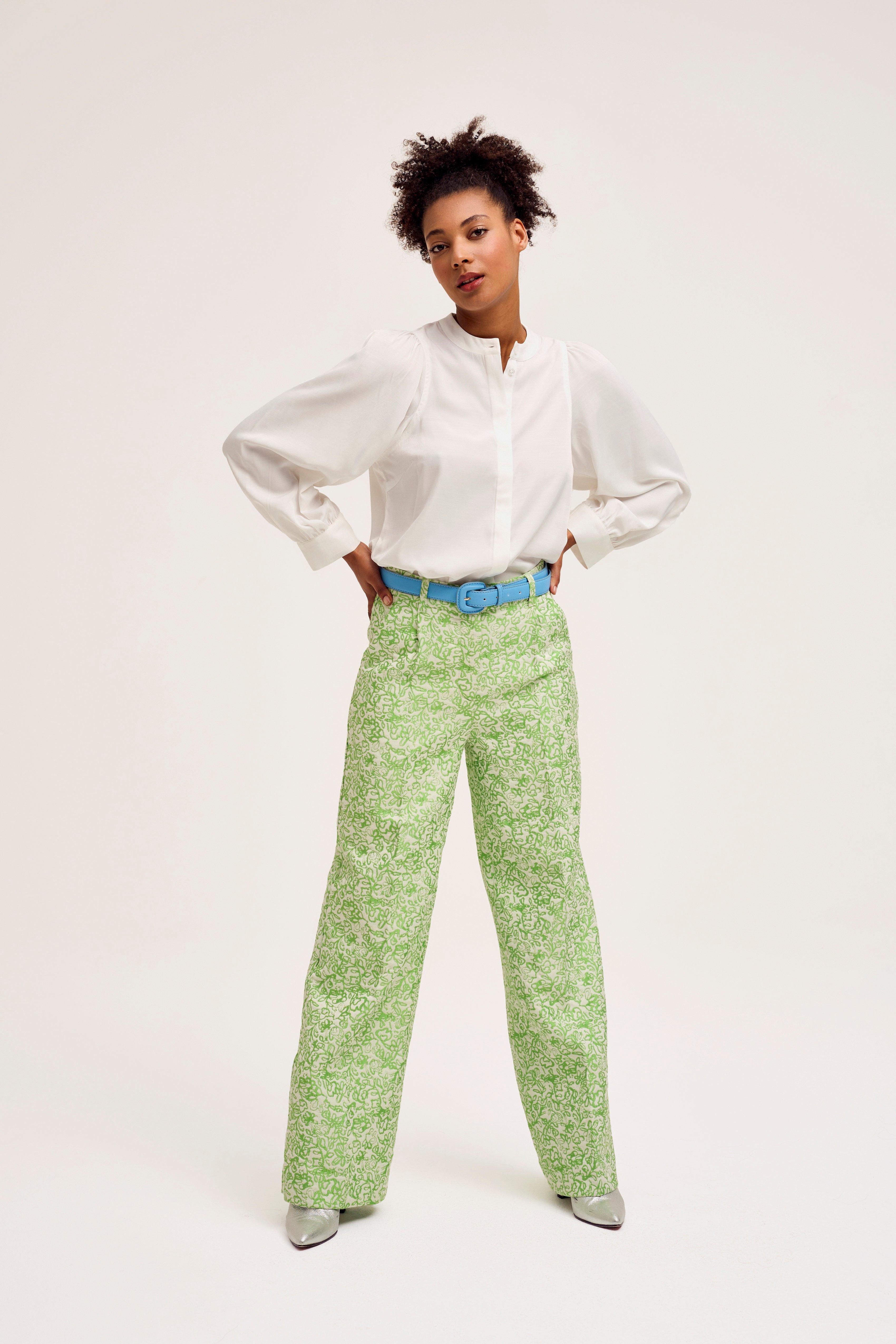 CKS Dames - ROSALINE - blouse korte mouwen - wit