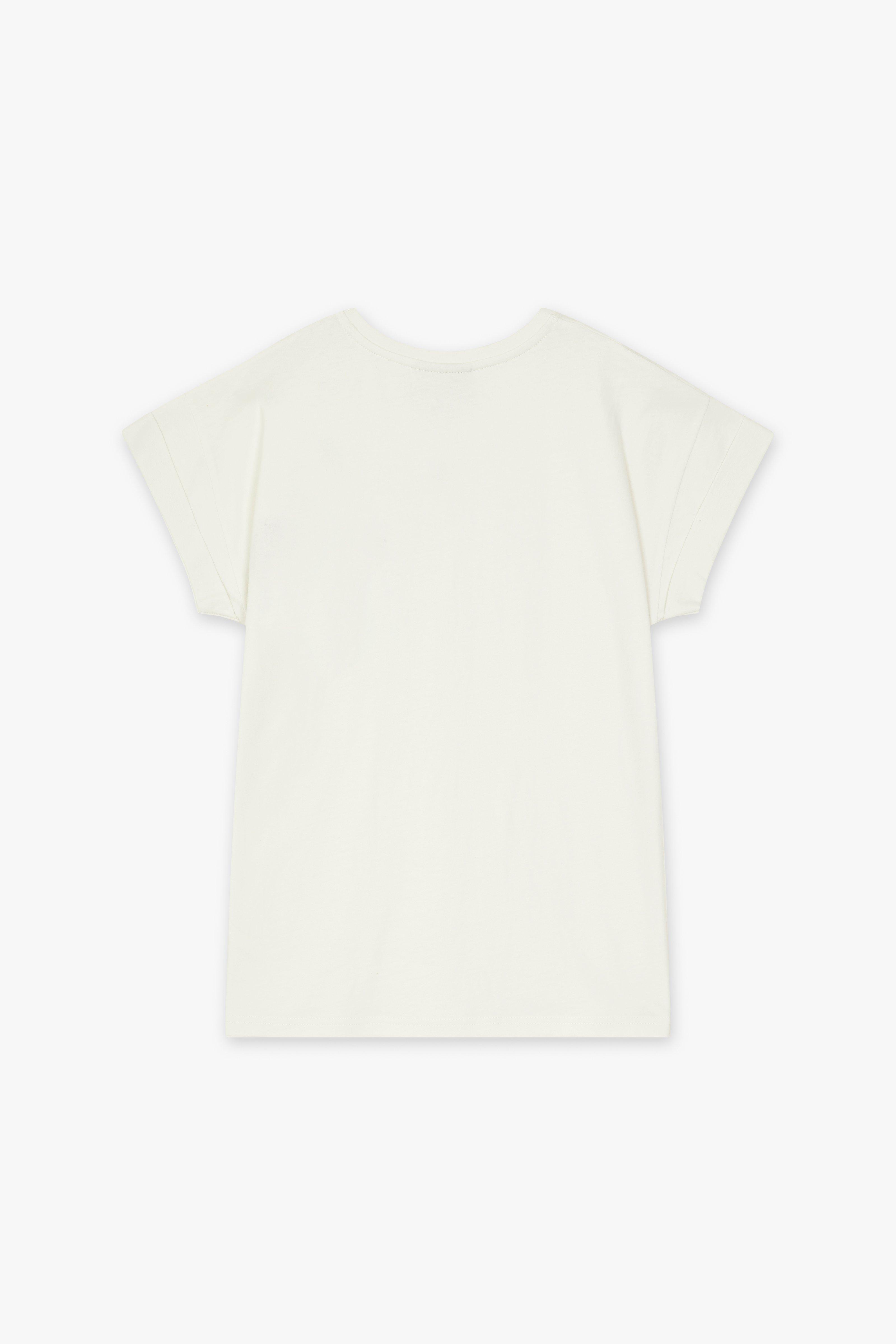 CKS Dames - JUNA - T-Shirt Kurzarm - Weiß