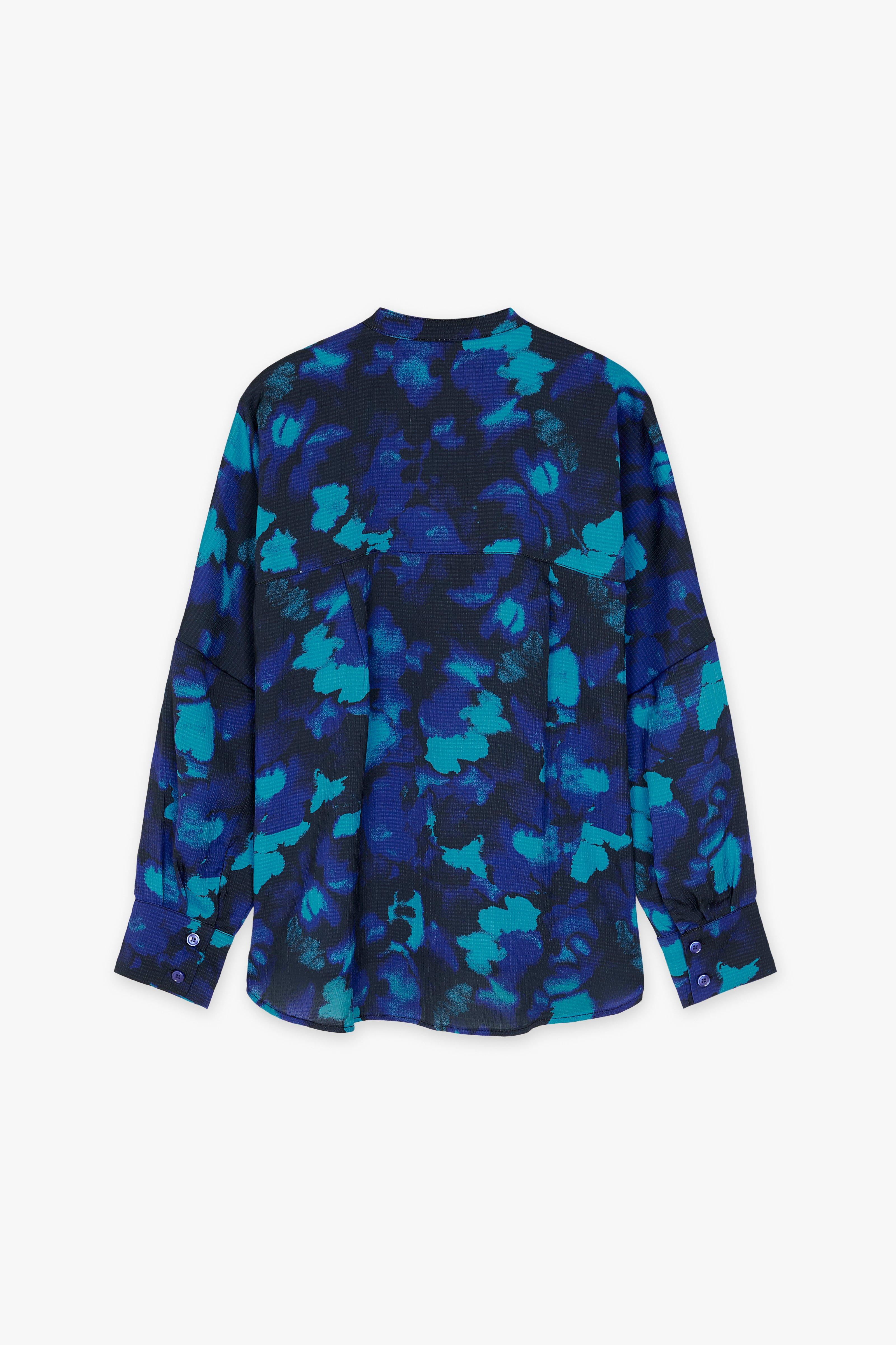 CKS Dames - JAZNA - blouse short sleeves - dark blue