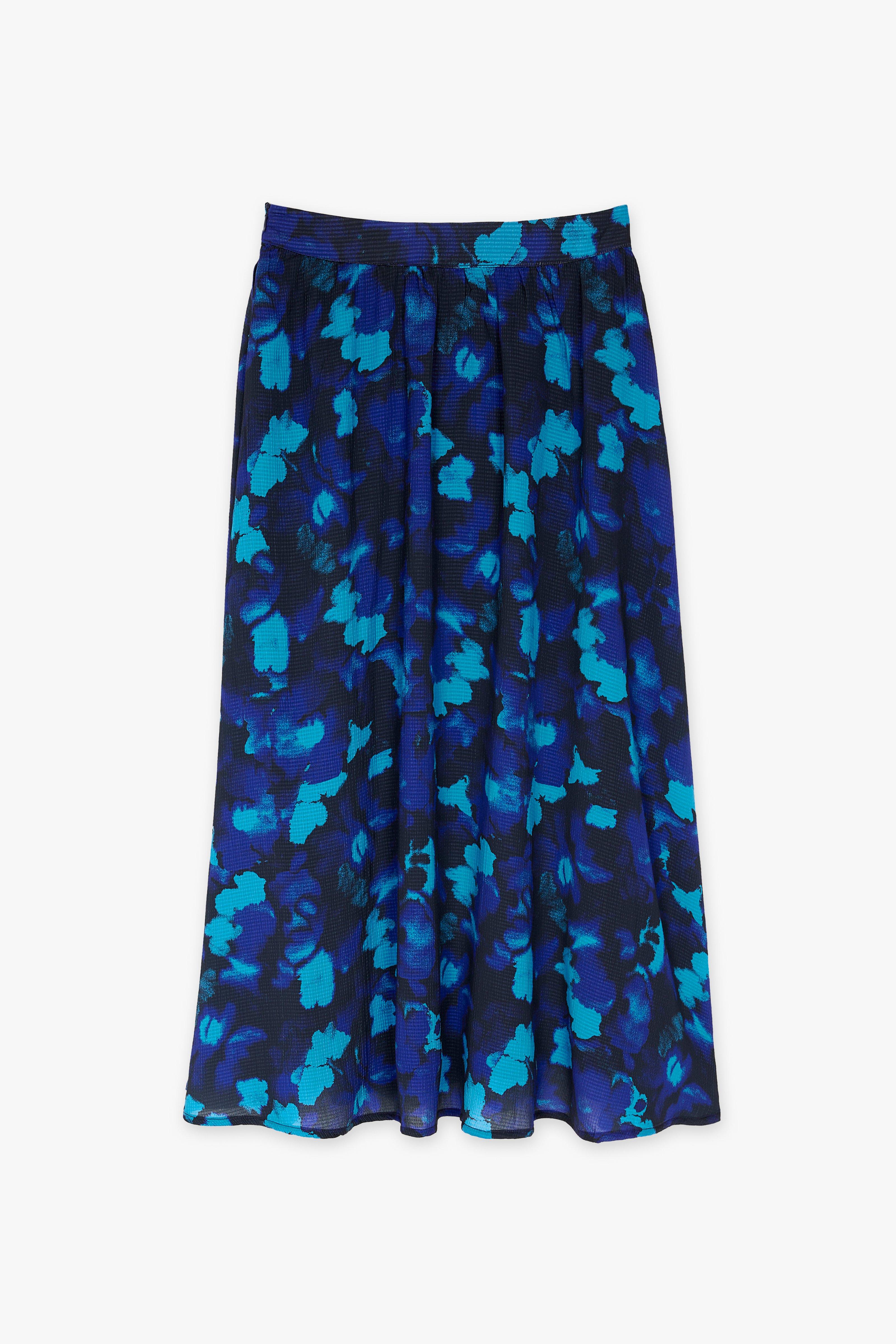 CKS Dames - SKOPJE - midi skirt - dark blue