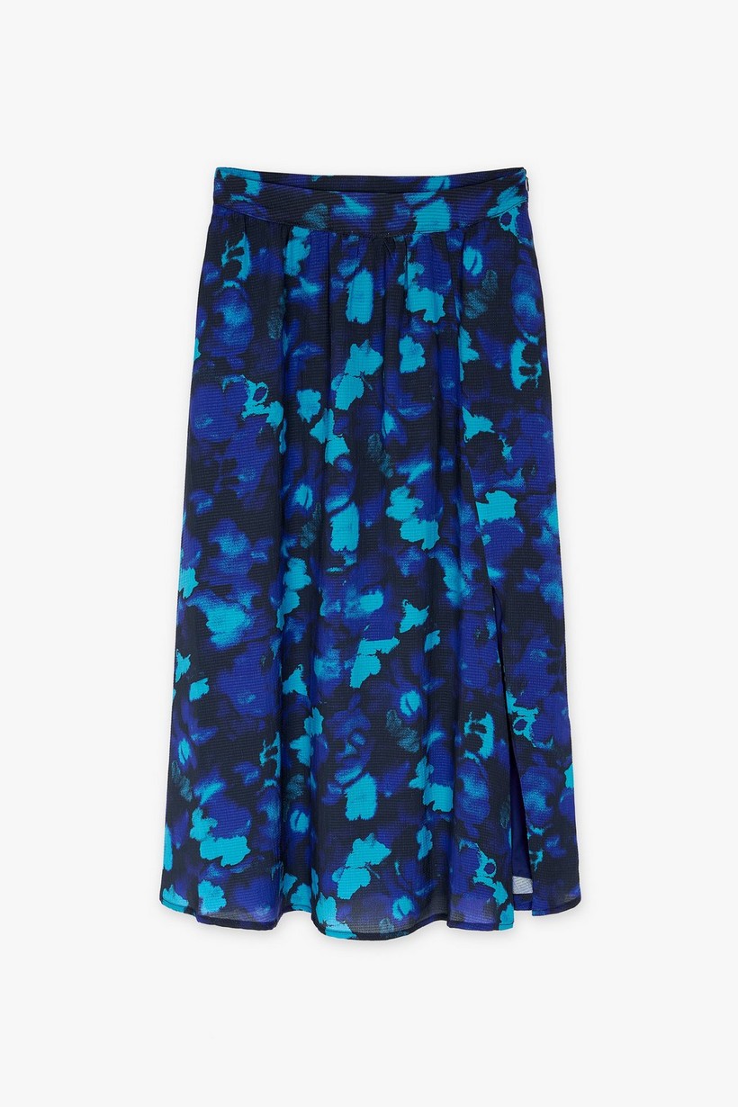 CKS Dames - SKOPJE - midi skirt - dark blue