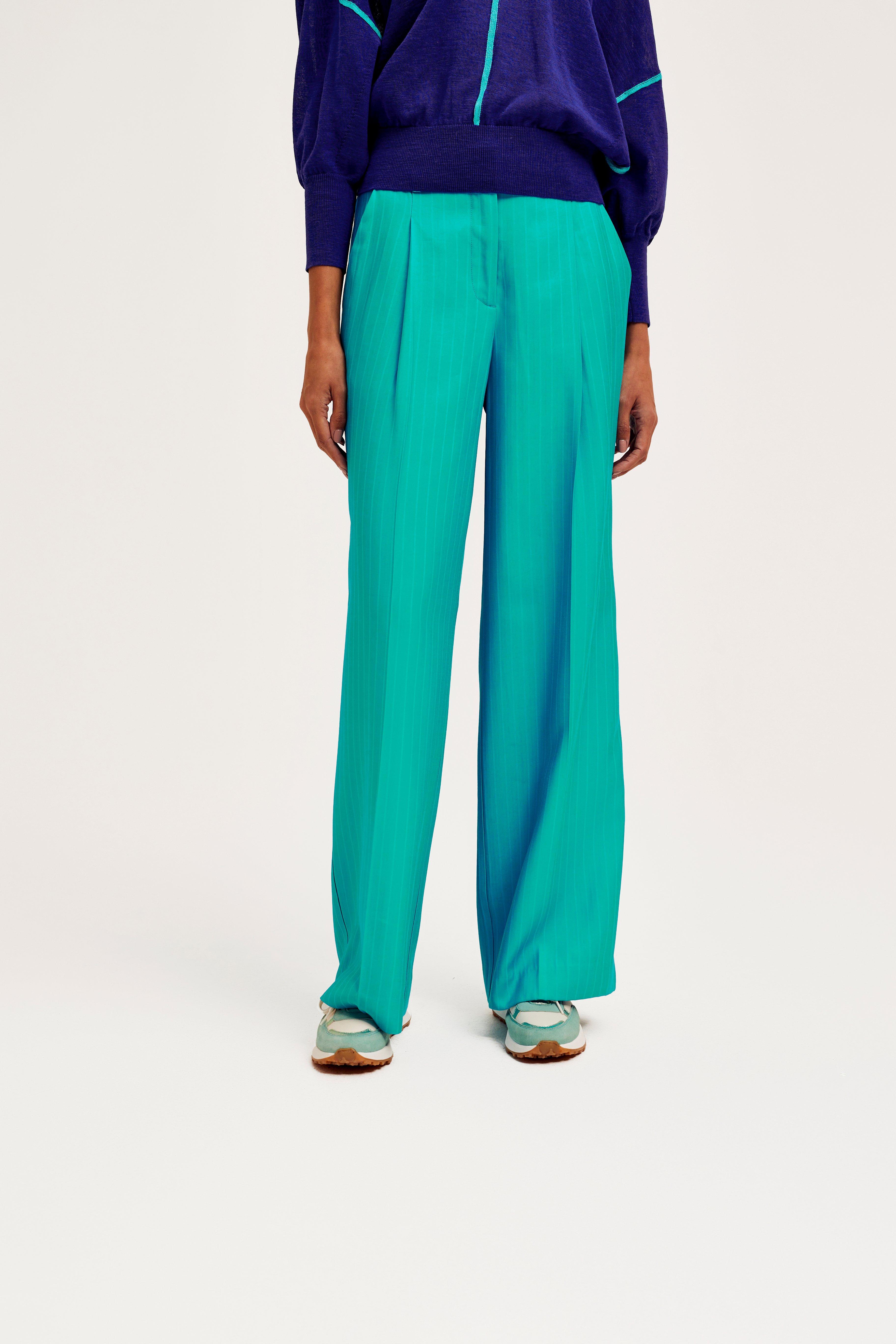 CKS Dames - THEO - long trouser - vivid blue