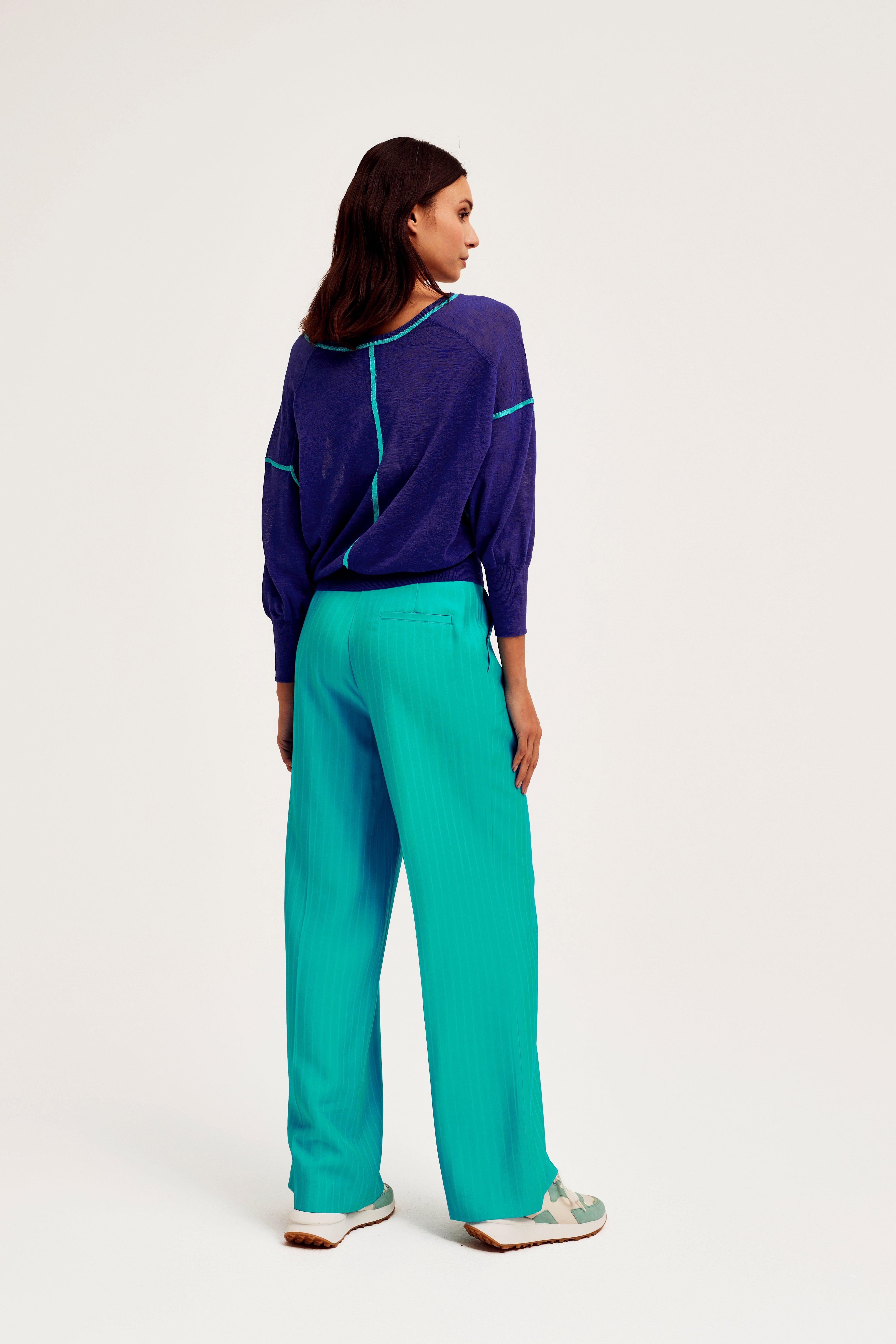 CKS Dames - THEO - long trouser - vivid blue