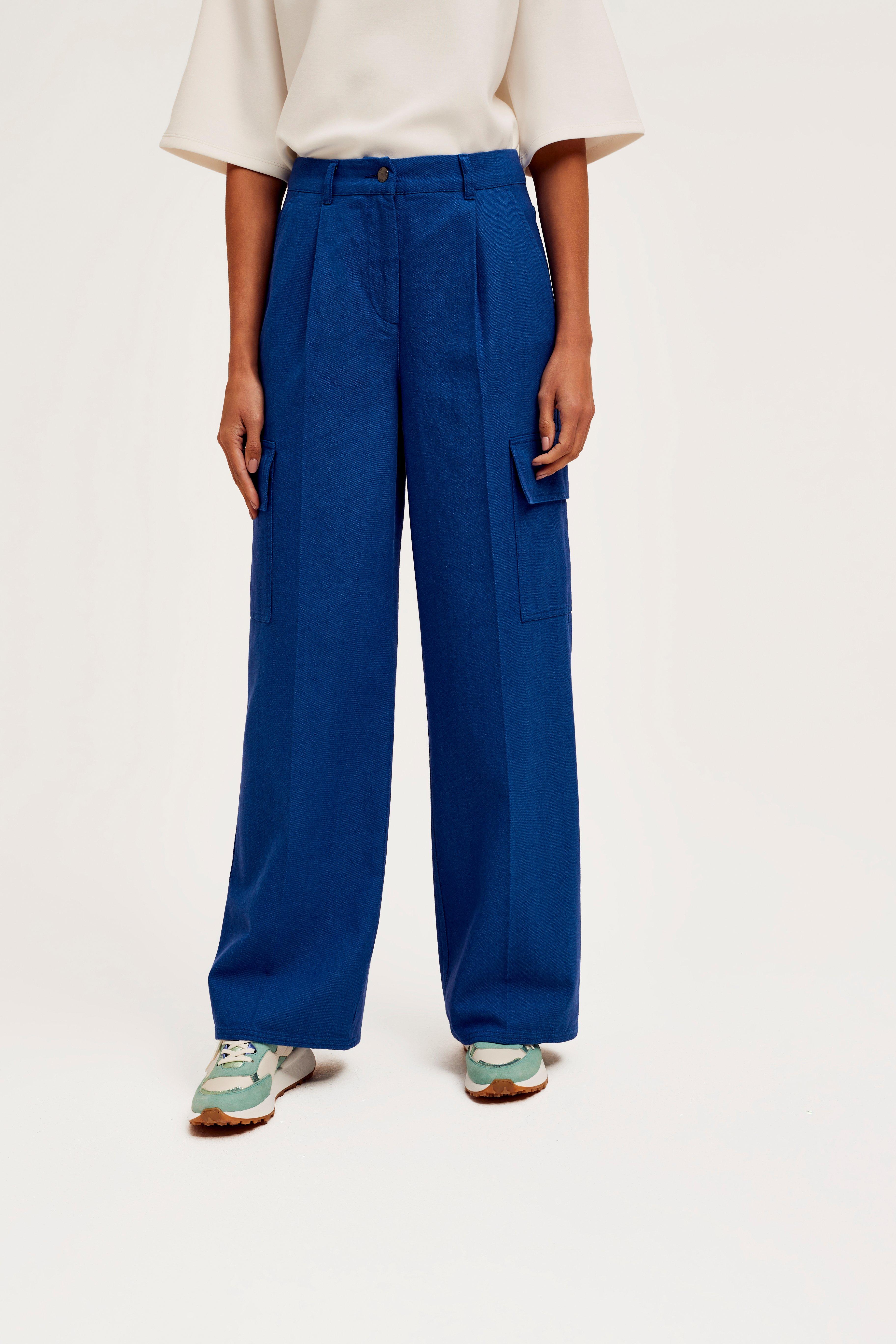 CKS Dames - TARONA - jeans longs - bleu