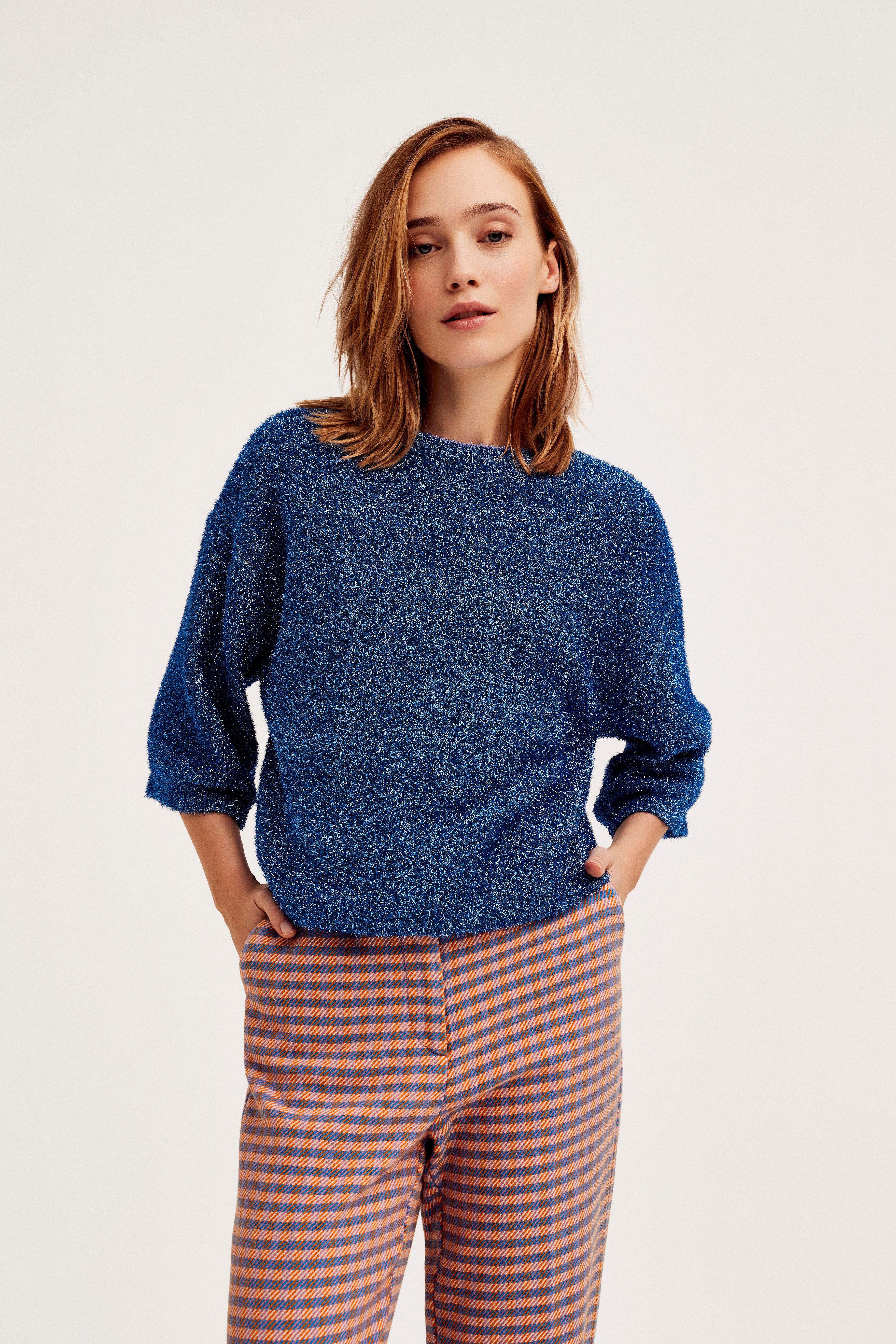 CKS Dames - PURITANIA - pullover - blue