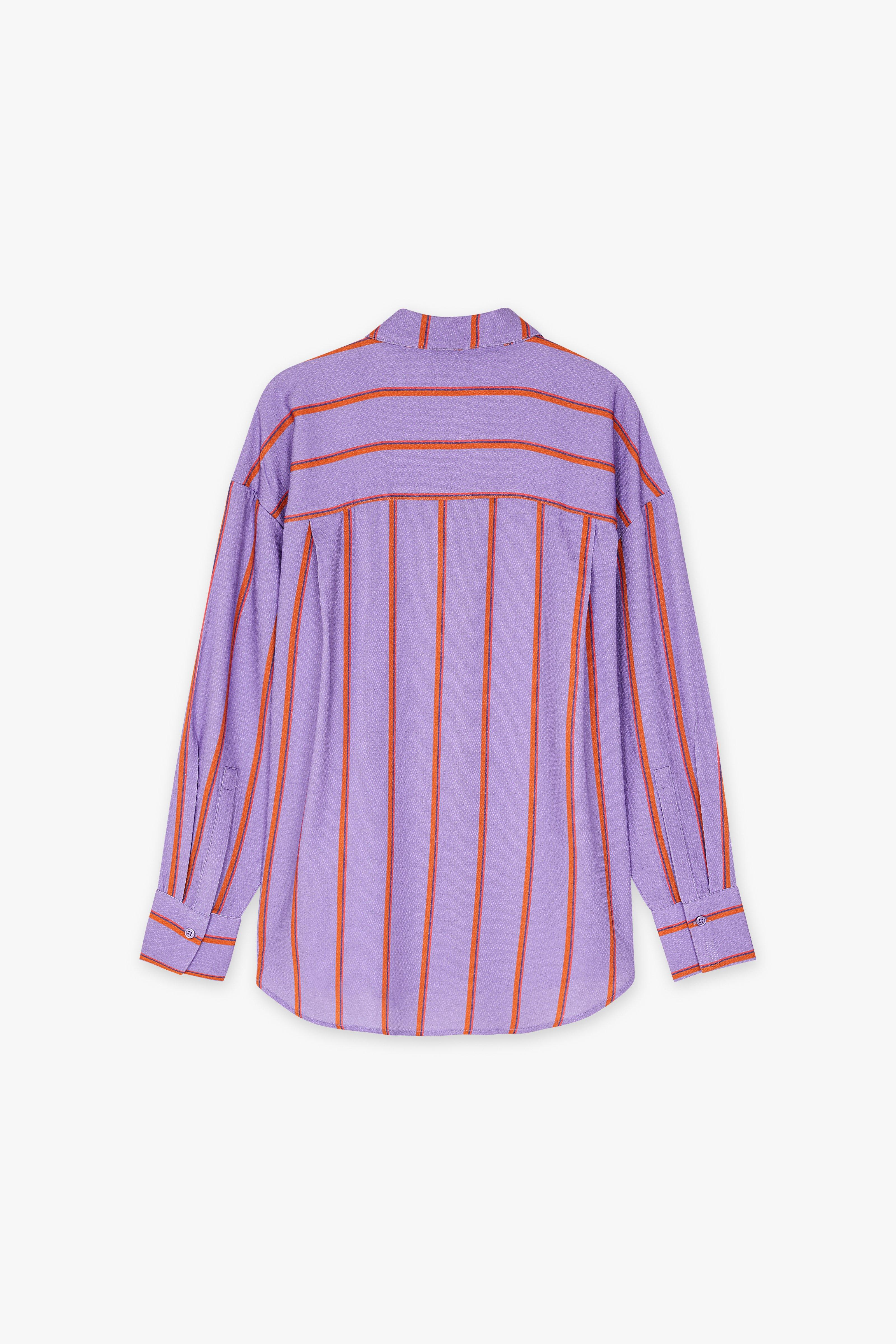CKS Dames - SUPER - blouse korte mouwen - lila