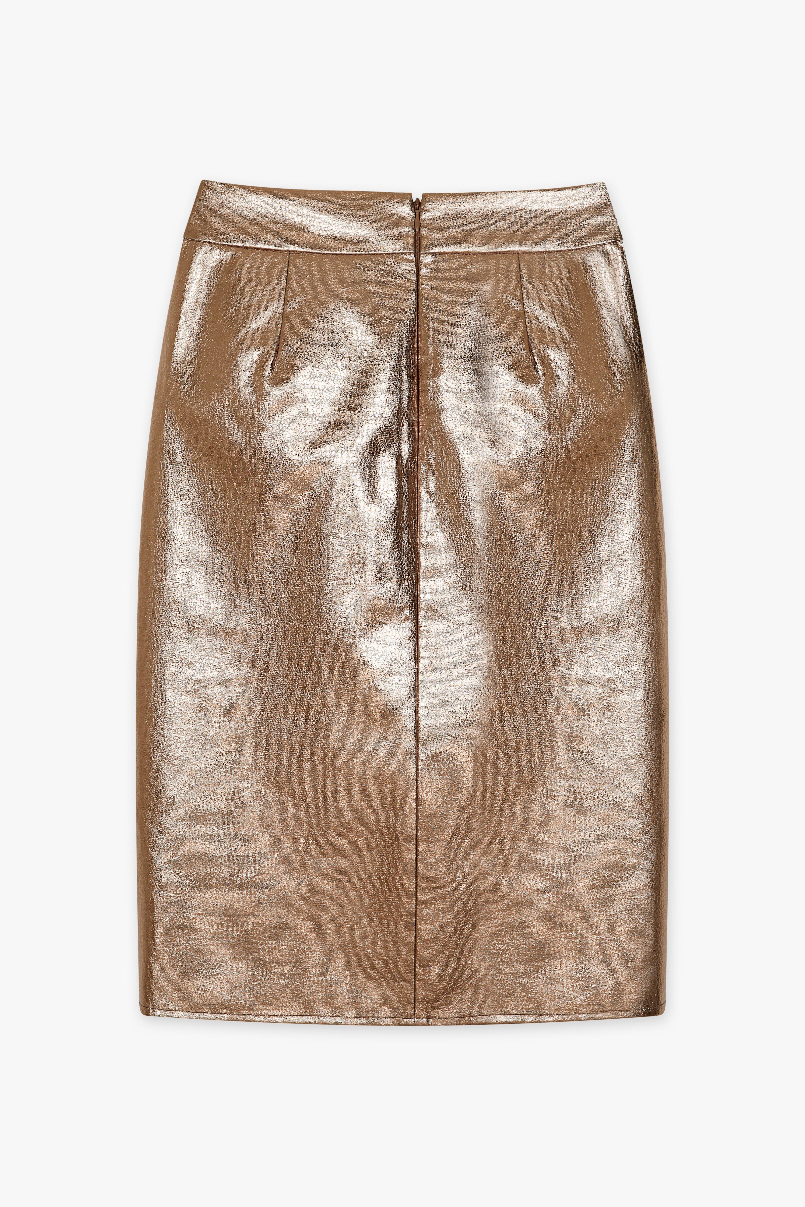 CKS Dames - RIMIDI - midi skirt - brown