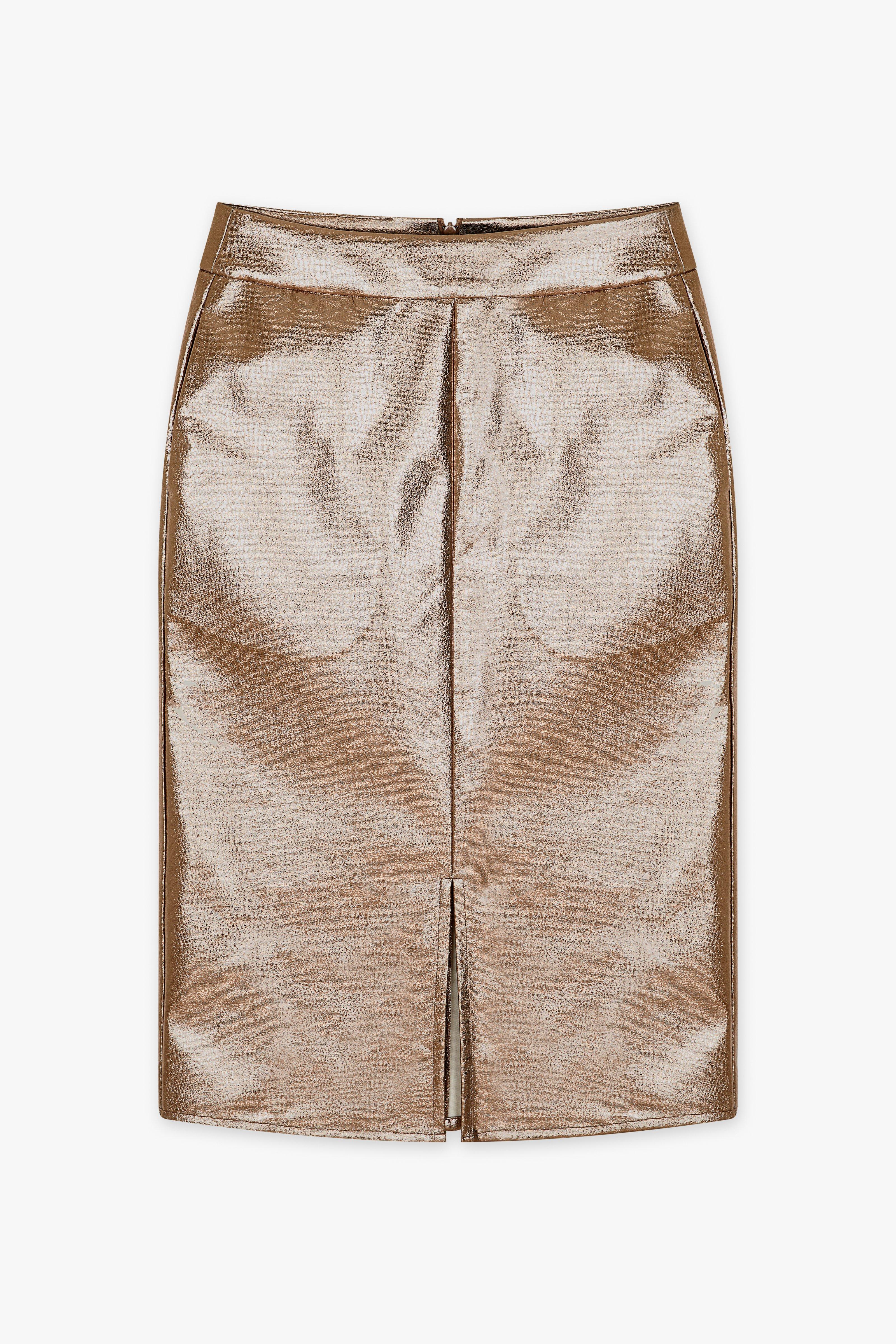 CKS Dames - RIMIDI - midi skirt - brown