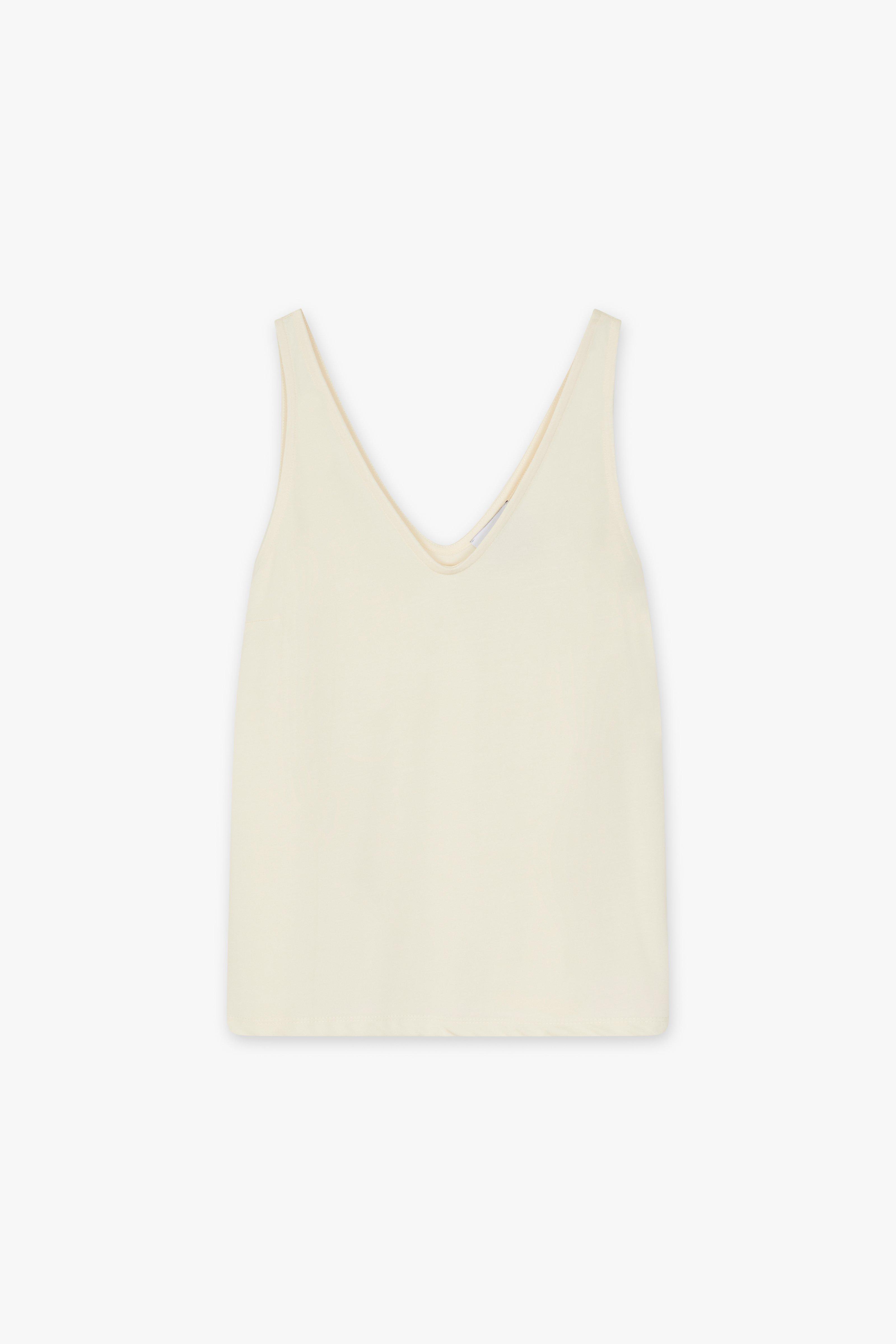 CKS - NUMIKA - top sans manches - blanc