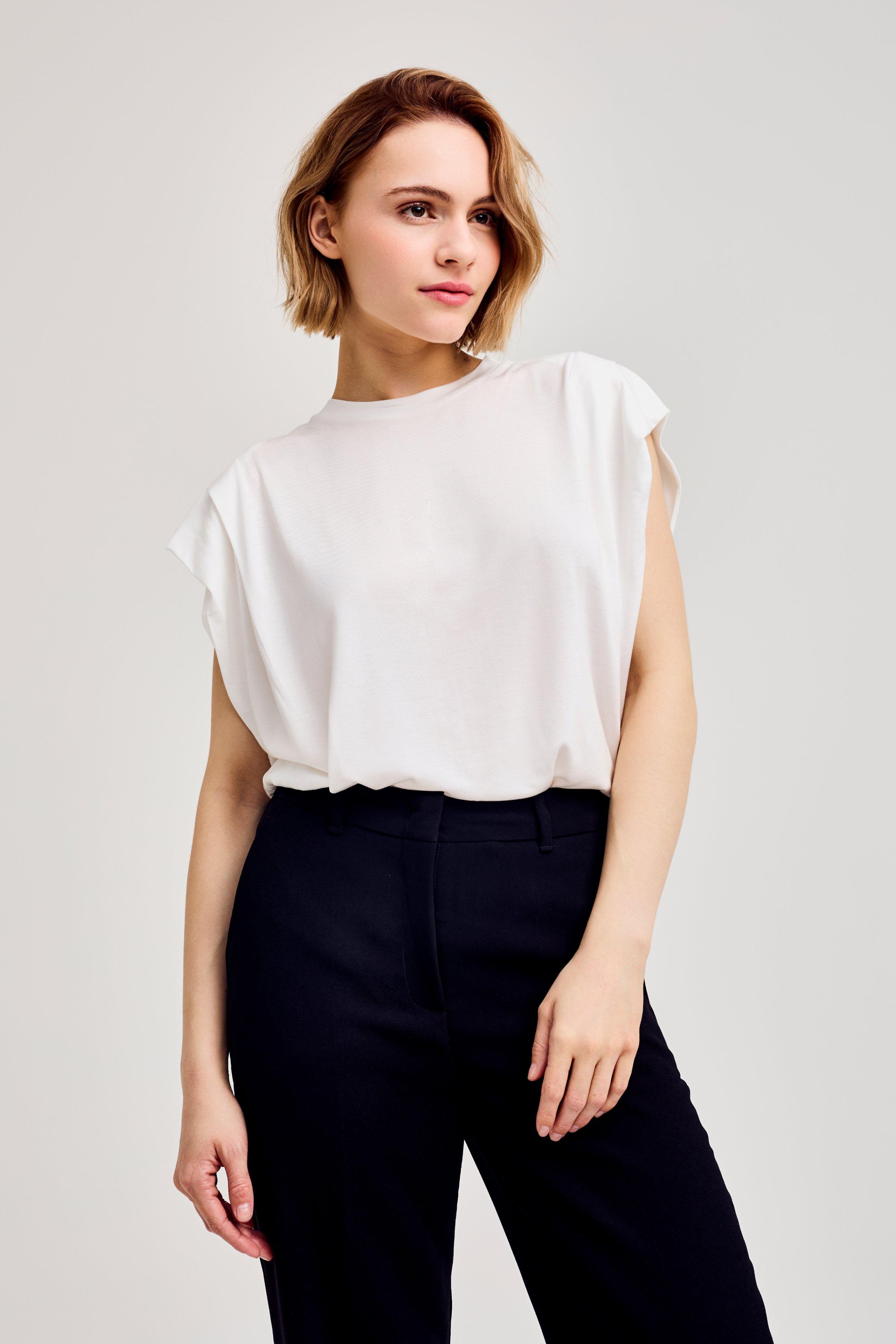 CKS - PAMINA - t-shirt à manches courtes - blanc
