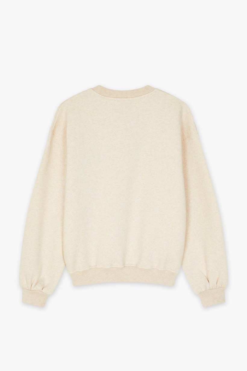 CKS Dames - SWEN - sweater - lichtbeige