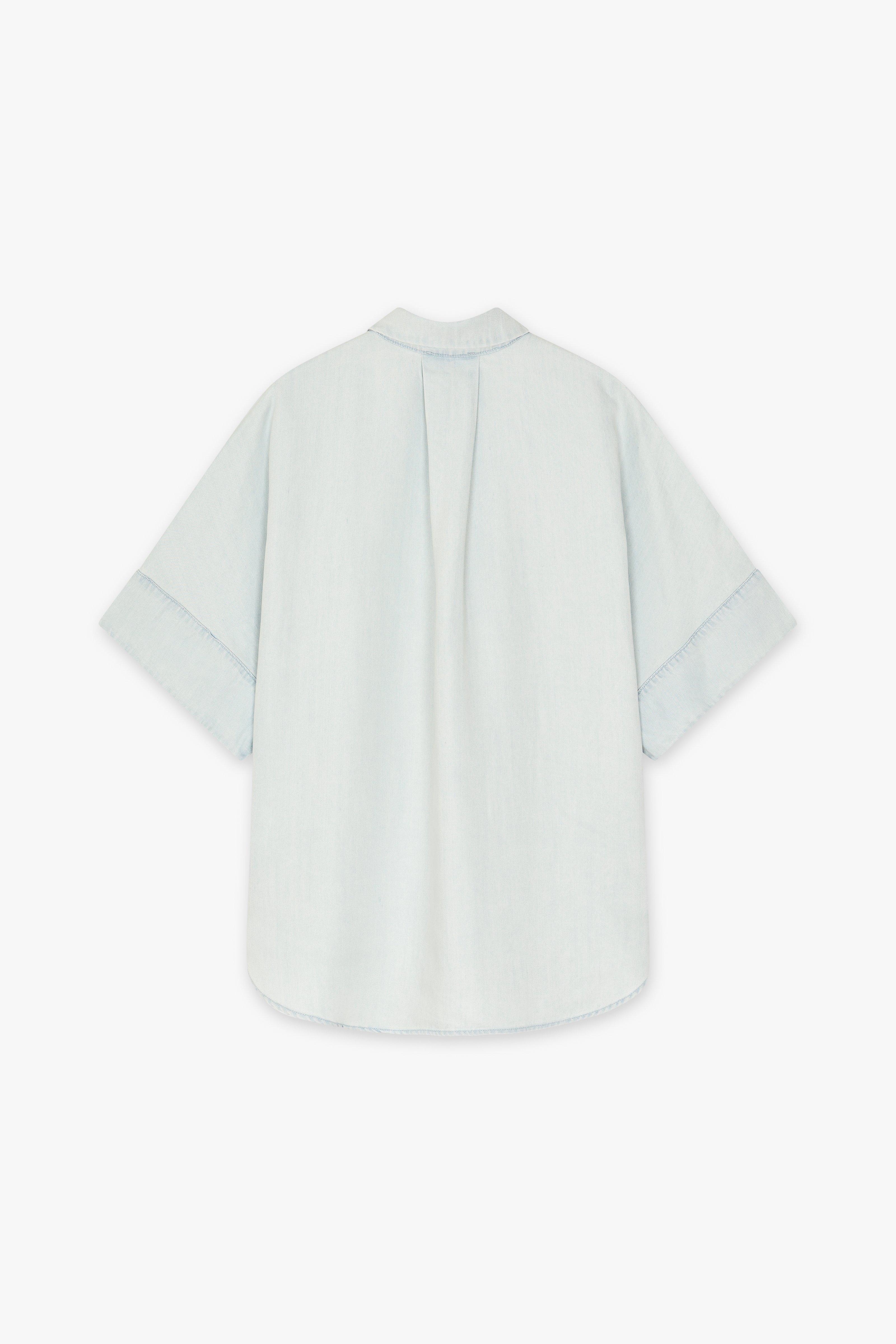 CKS Dames - SELAH - blouse lange mouwen - lichtblauw