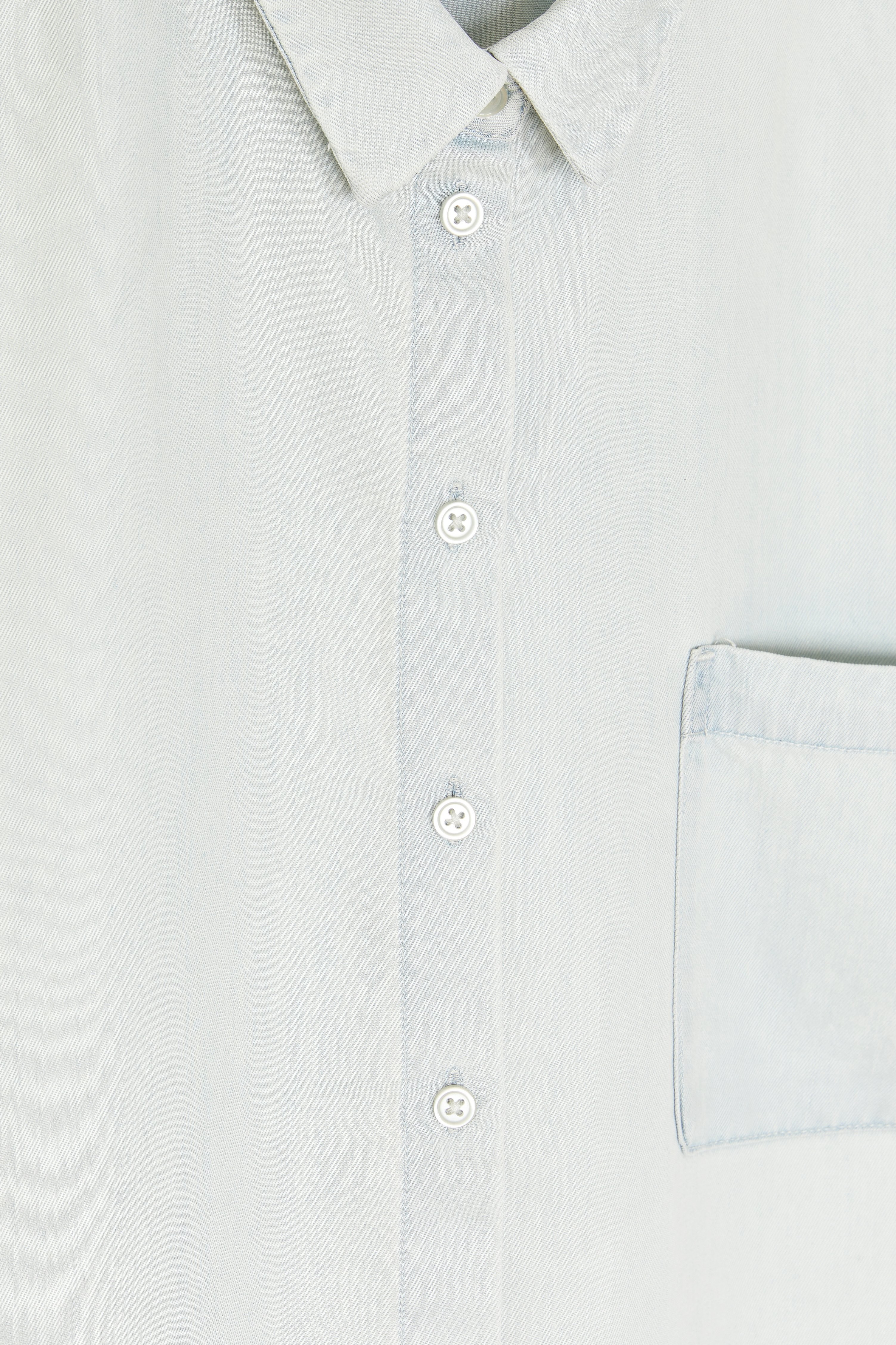 CKS Dames - SELAH - blouse korte mouwen - lichtblauw