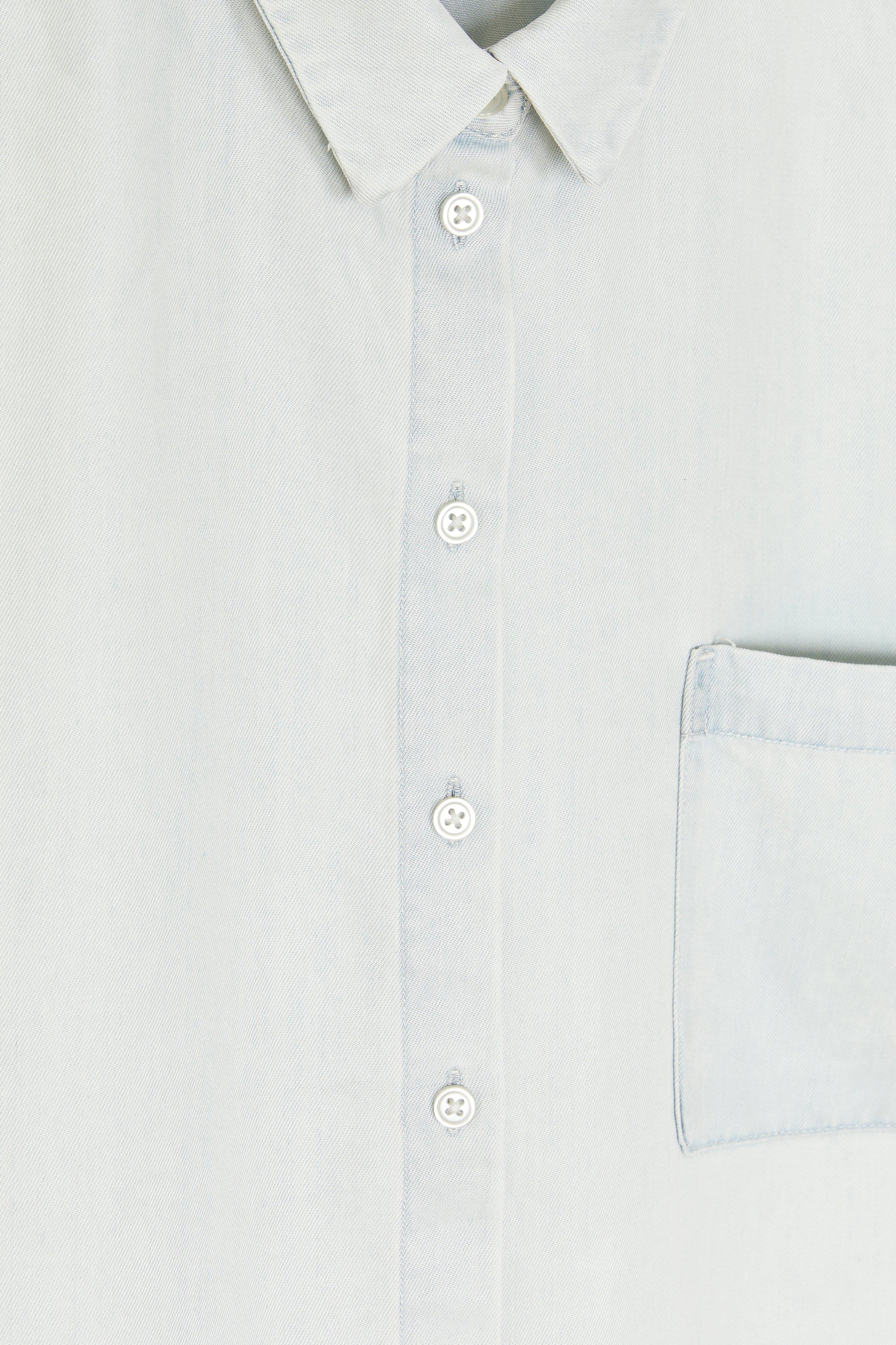 CKS Dames - SELAH - blouse lange mouwen - lichtblauw