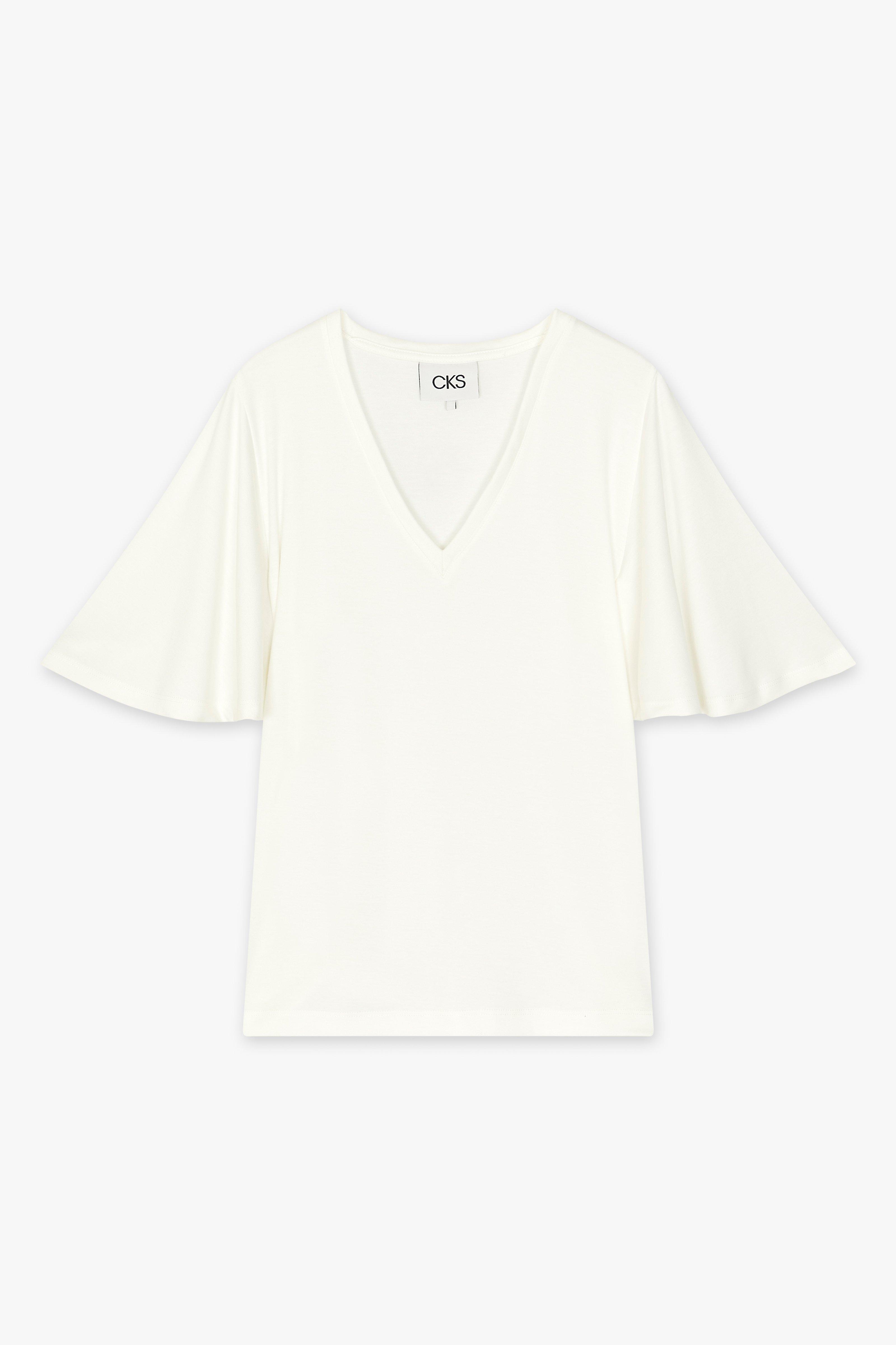 CKS Dames - TIKO - t-shirt short sleeves - white