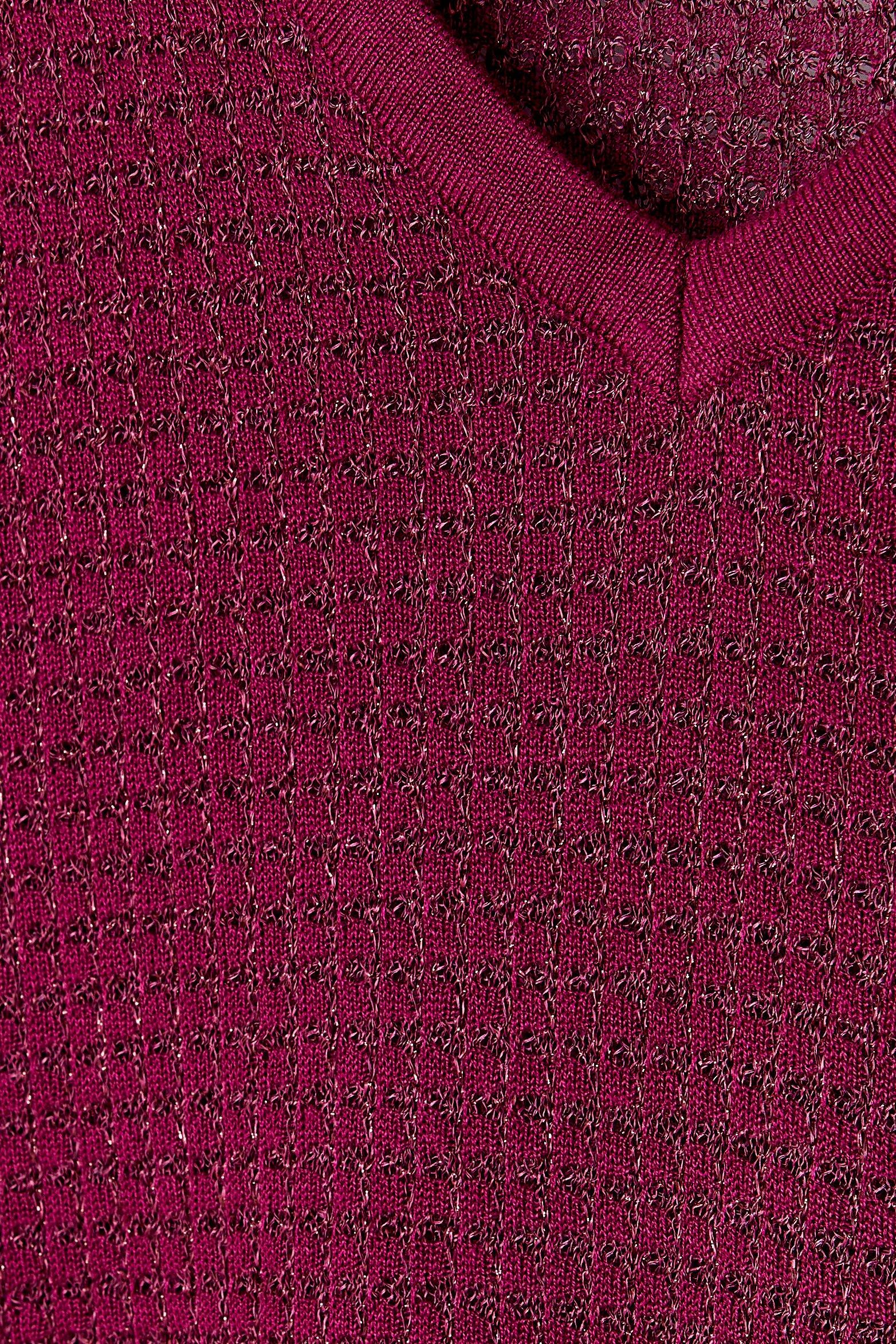 CKS Dames - PRIK - knitted top - purple