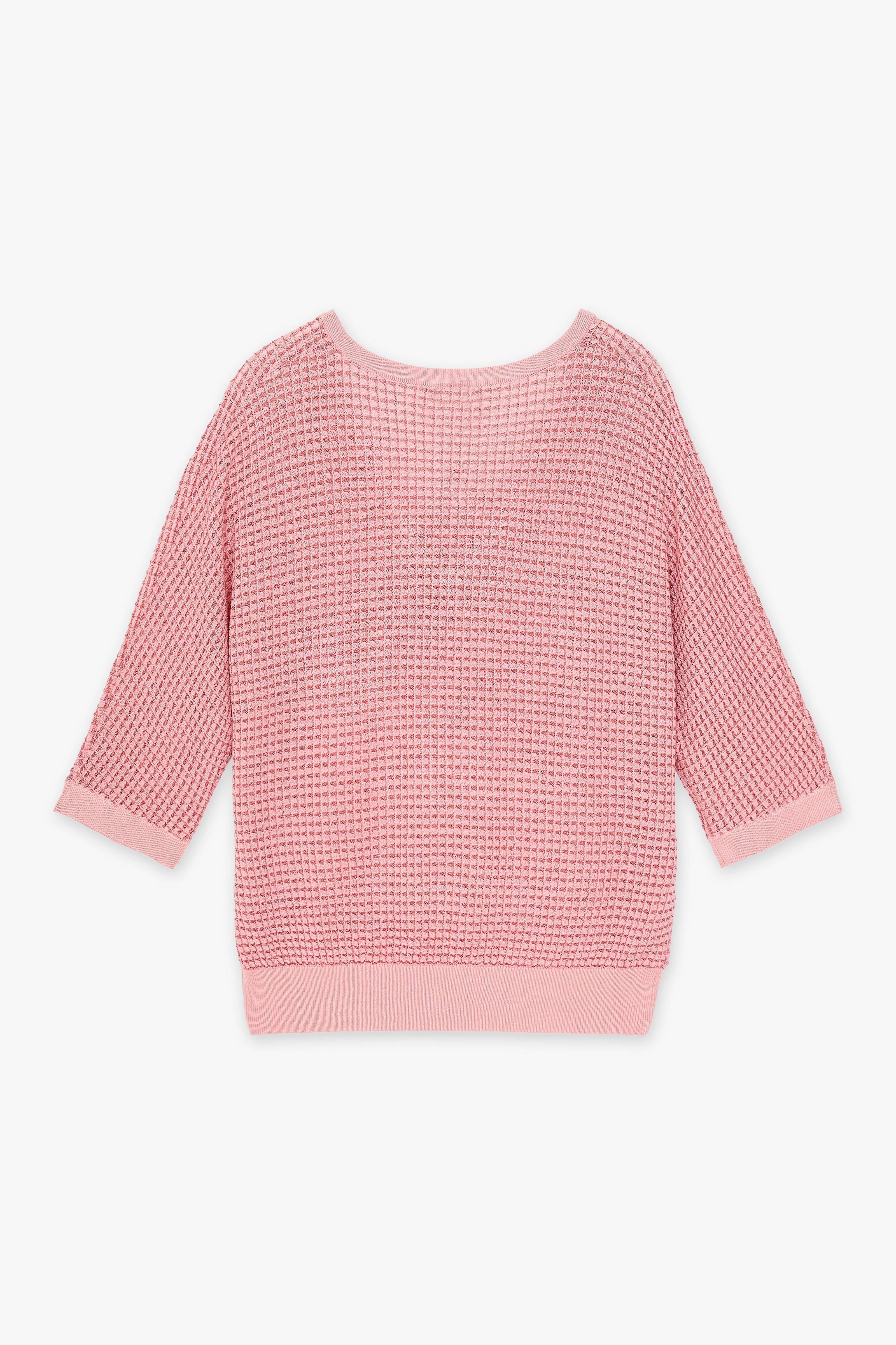 CKS Dames - PRIK - knitted top - light pink