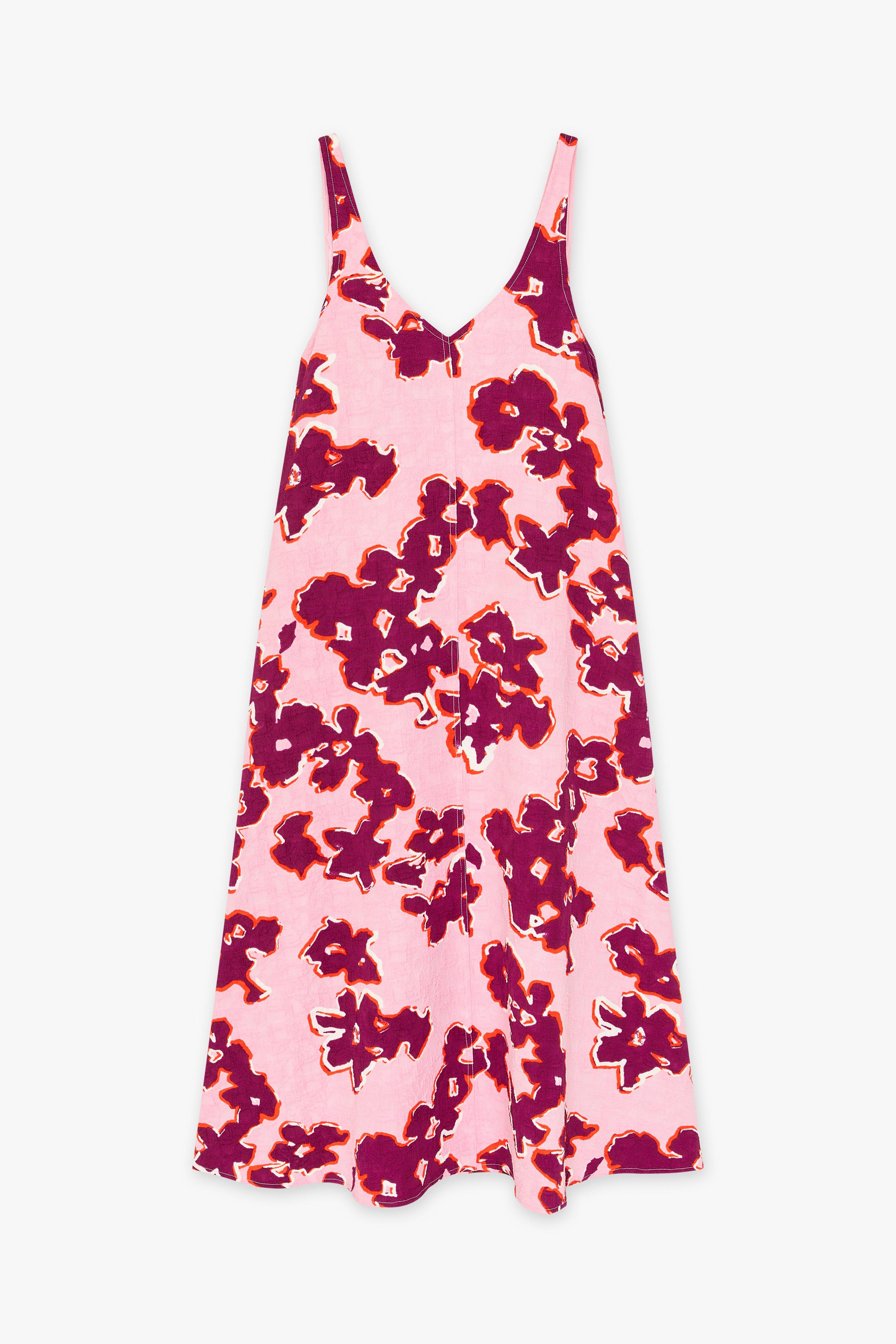 CKS Dames - NESPIAM - robe longue - rose clair