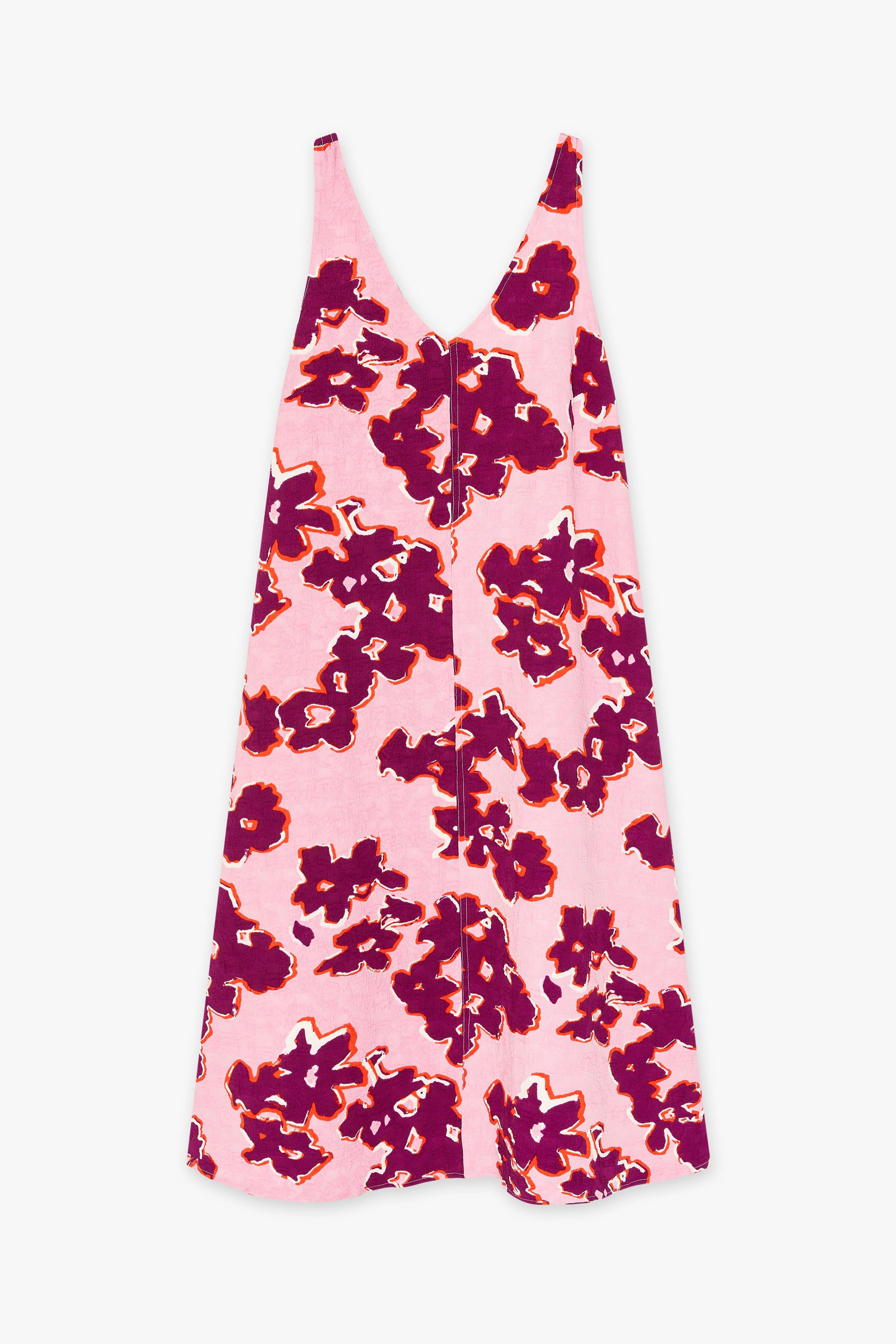 CKS Dames - NESPIAM - robe longue - rose clair
