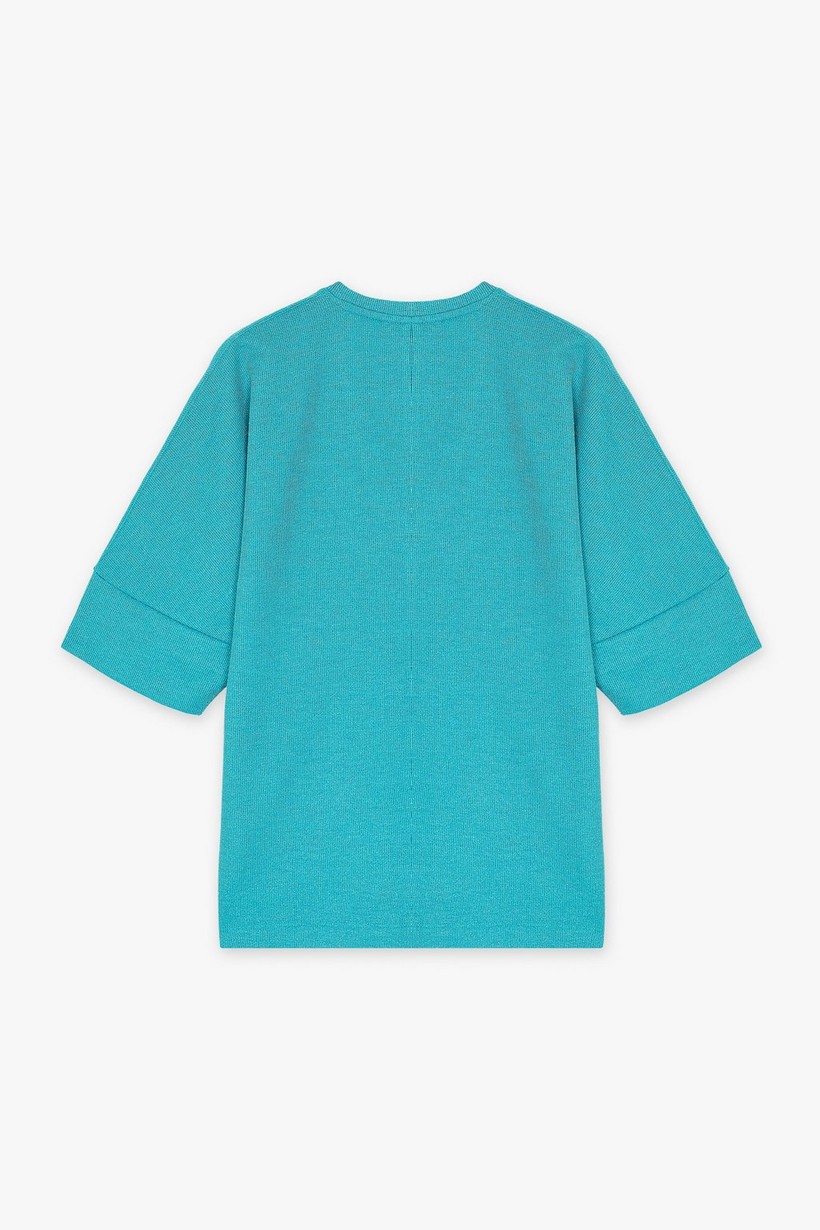 CKS Dames - ELDODEEP - t-shirt korte mouwen - felblauw