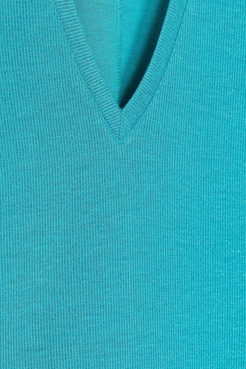 CKS Dames - ELDODEEP - t-shirt korte mouwen - intens blauw