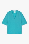 CKS Dames - ELDODEEP - t-shirt à manches courtes - bleu vif