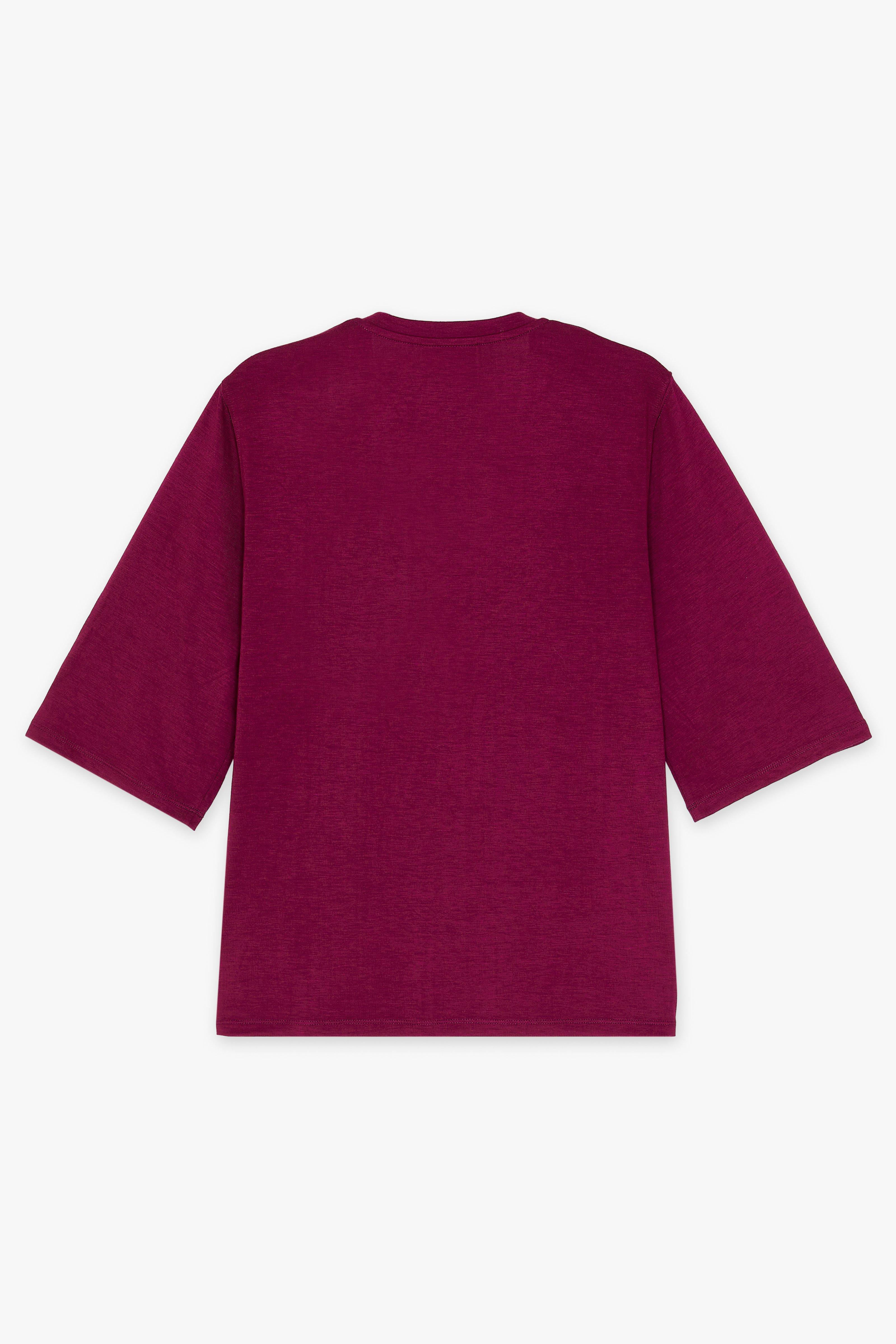 CKS Dames - SAVI - t-shirt korte mouwen - paars
