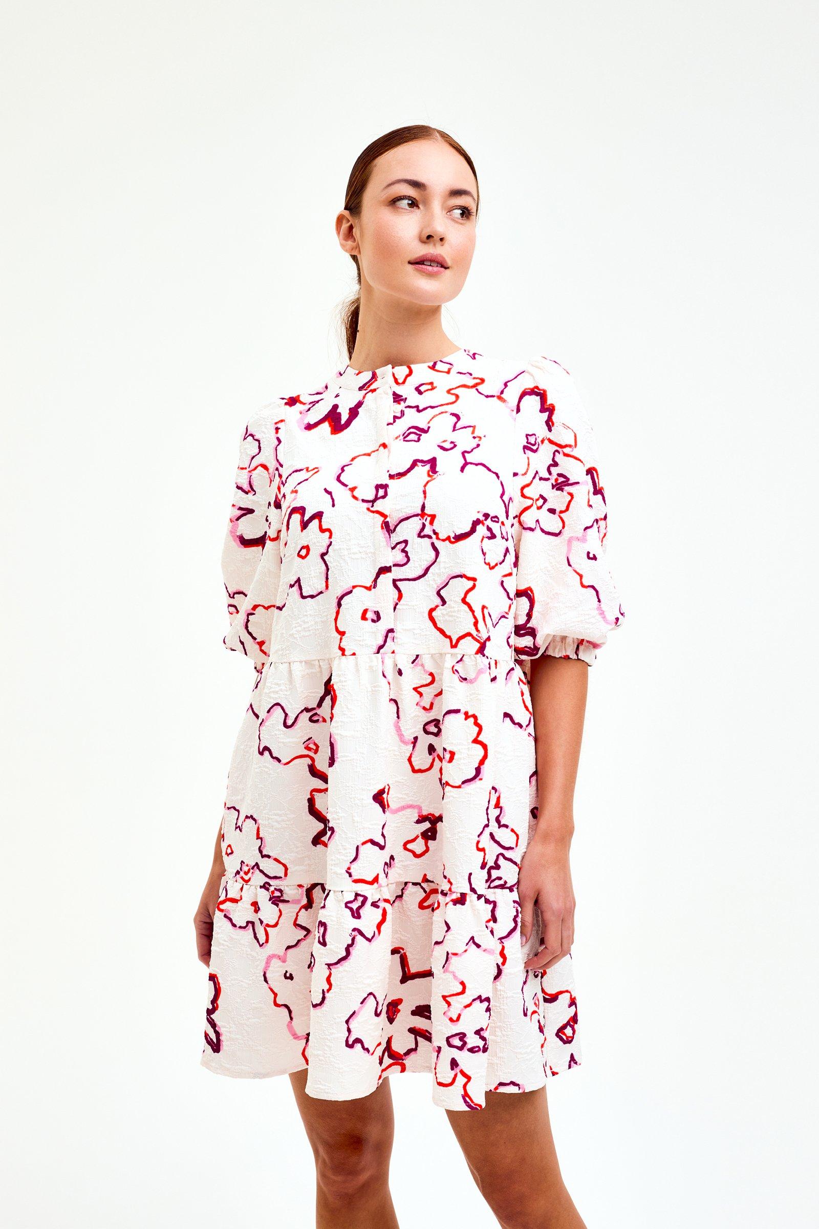 CKS Dames - SHAYA - Kurzes Kleid - Weiß