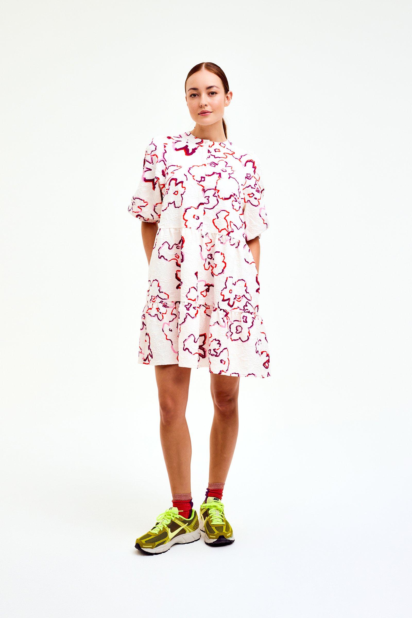 CKS Dames - SHAYA - Kurzes Kleid - Weiß