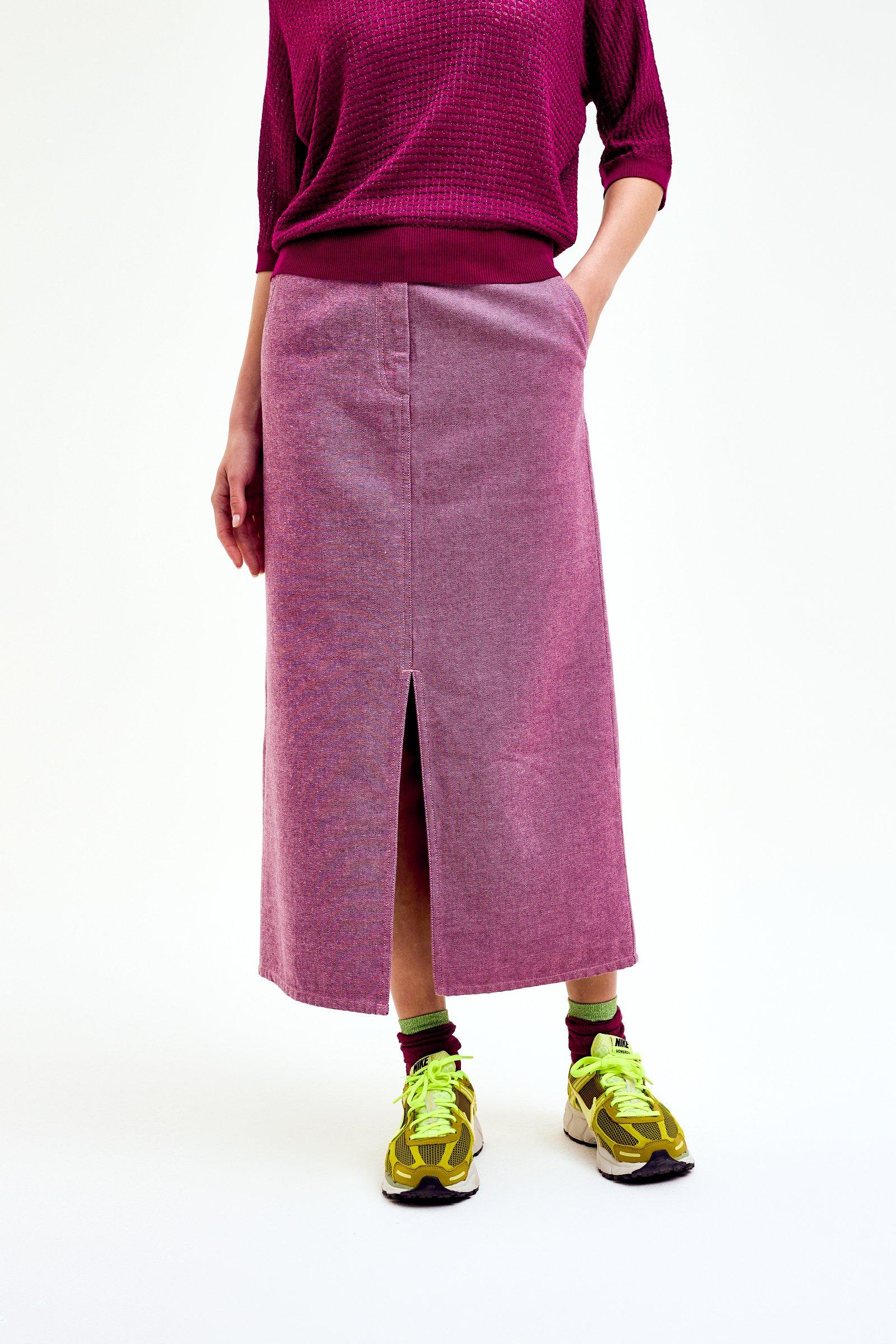 CKS Dames - SKIPPER - midi skirt - light pink