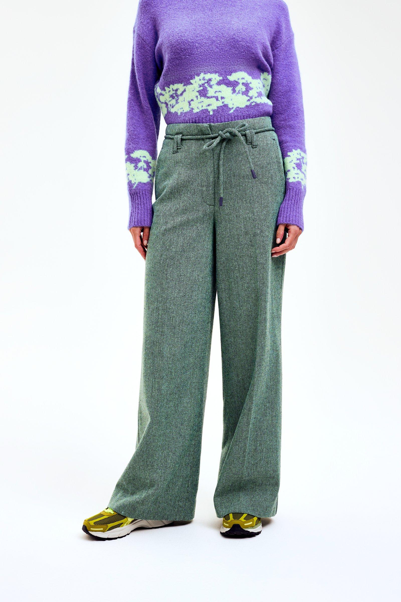 CKS Dames - BLISS - long trouser - green