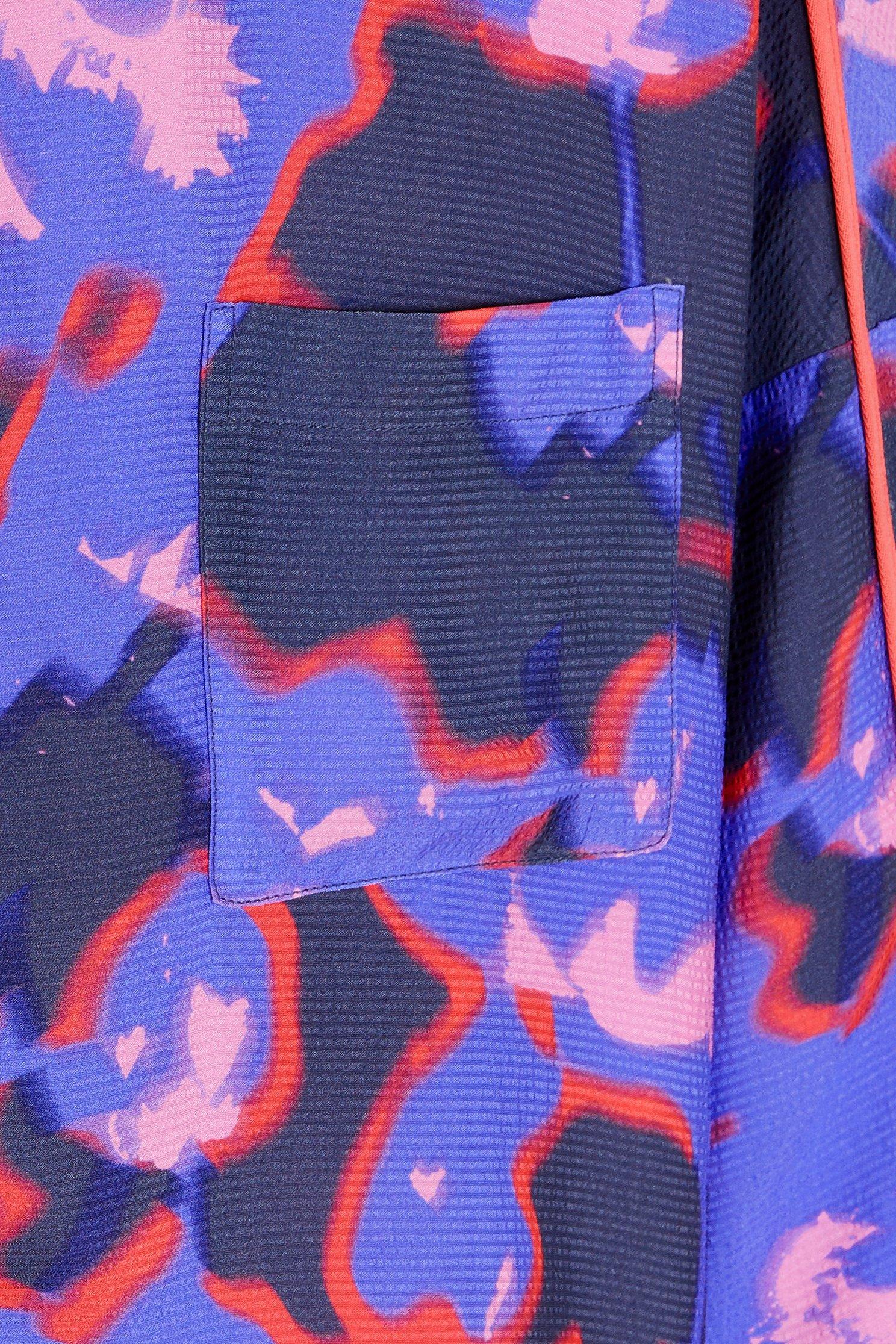 CKS Dames - BLOSSOM - Bluse Kurze Ärmel - Dunkelgrau