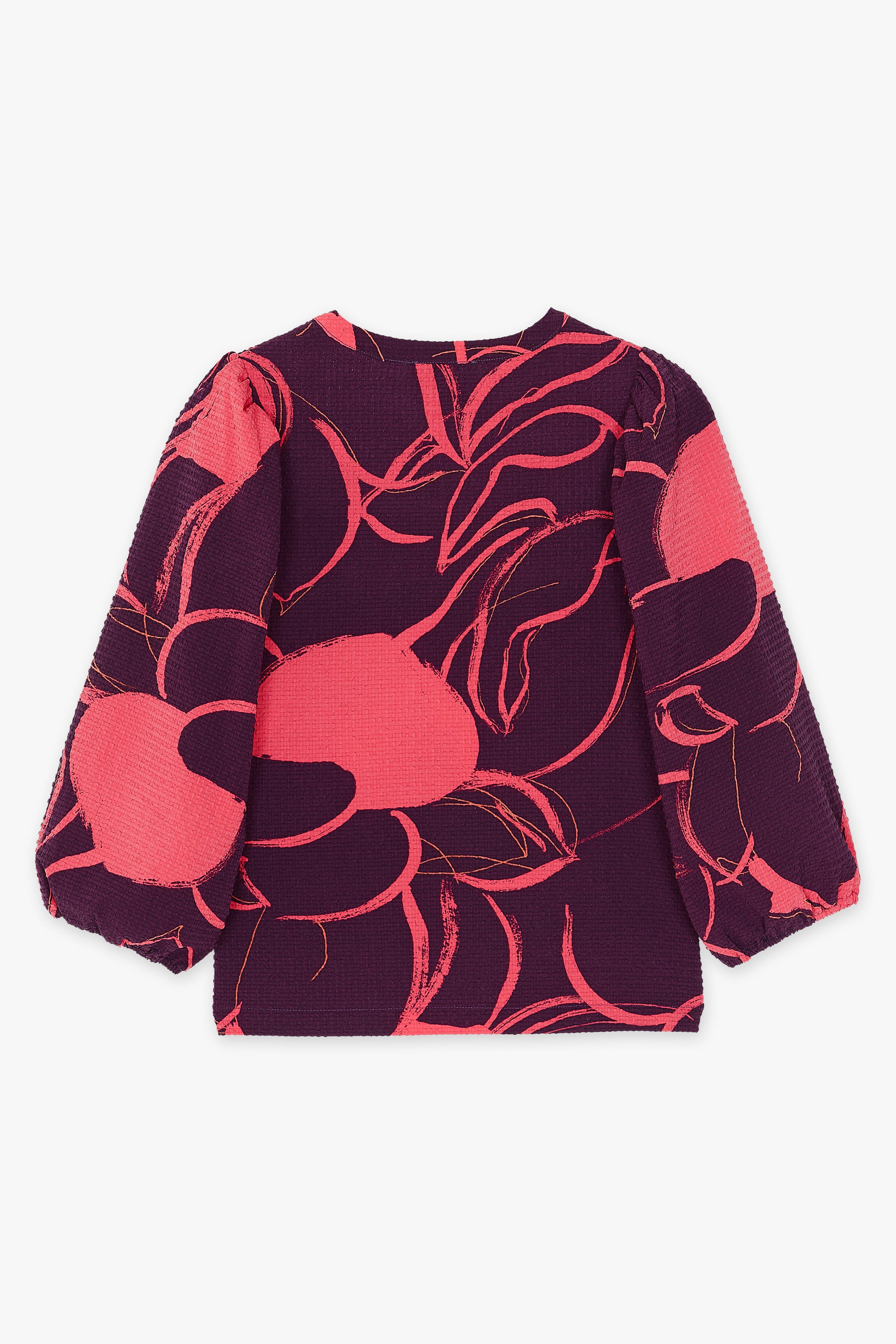 CKS Dames - BULANI - Bluse Kurze Ärmel - Rot