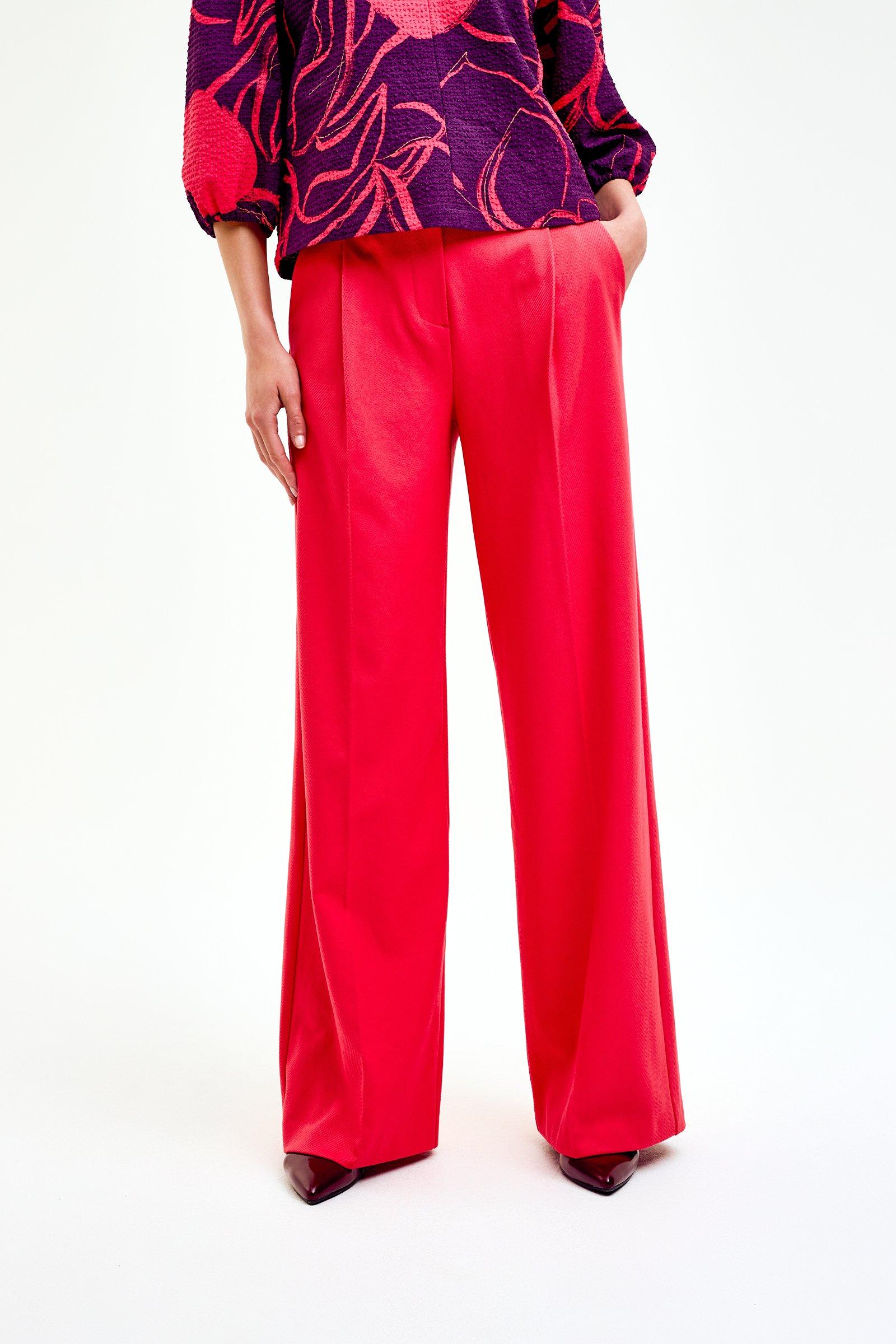 CKS Dames - BULANI - blouse korte mouwen - rood