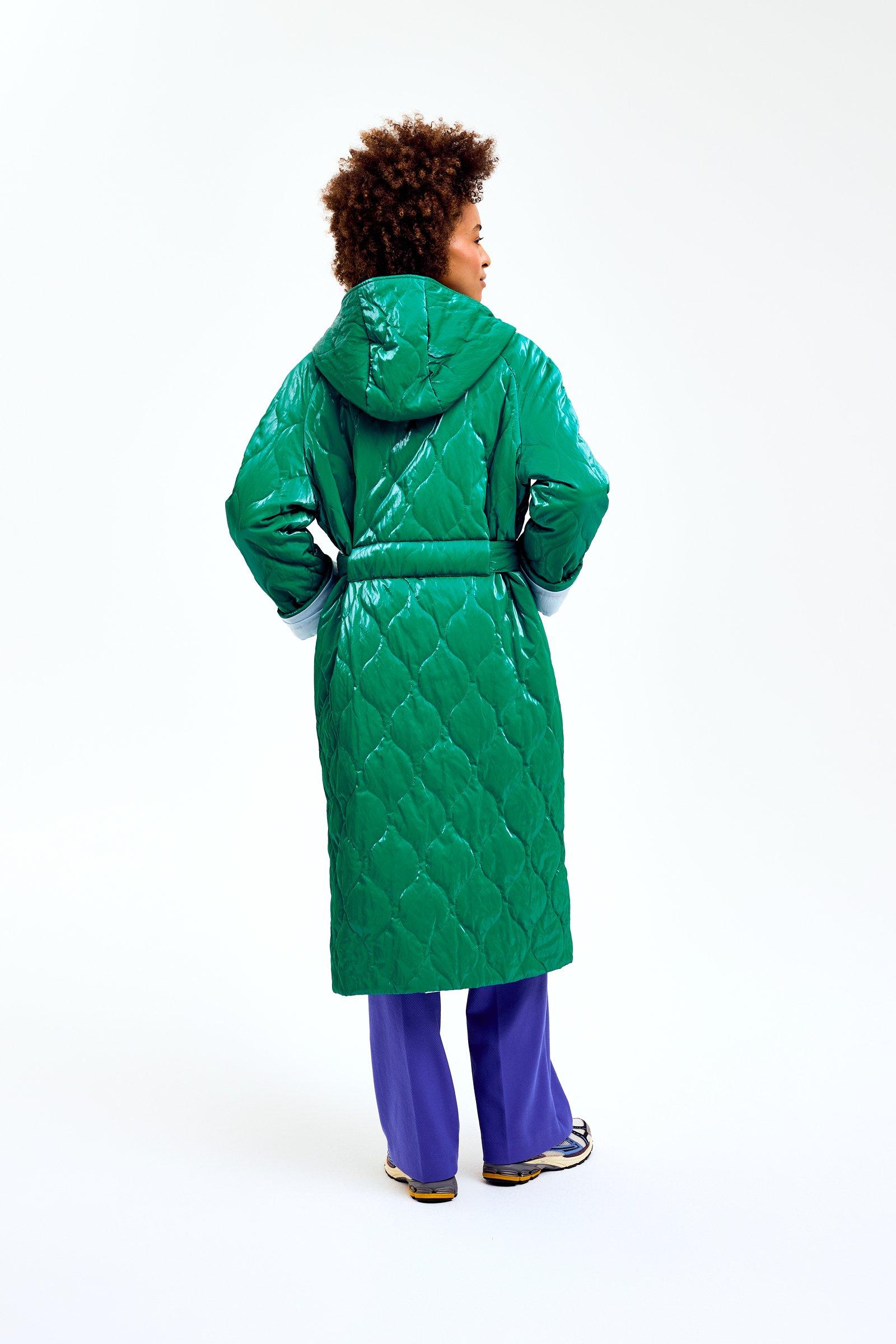 CKS Dames - COBYK - long coat - dark green