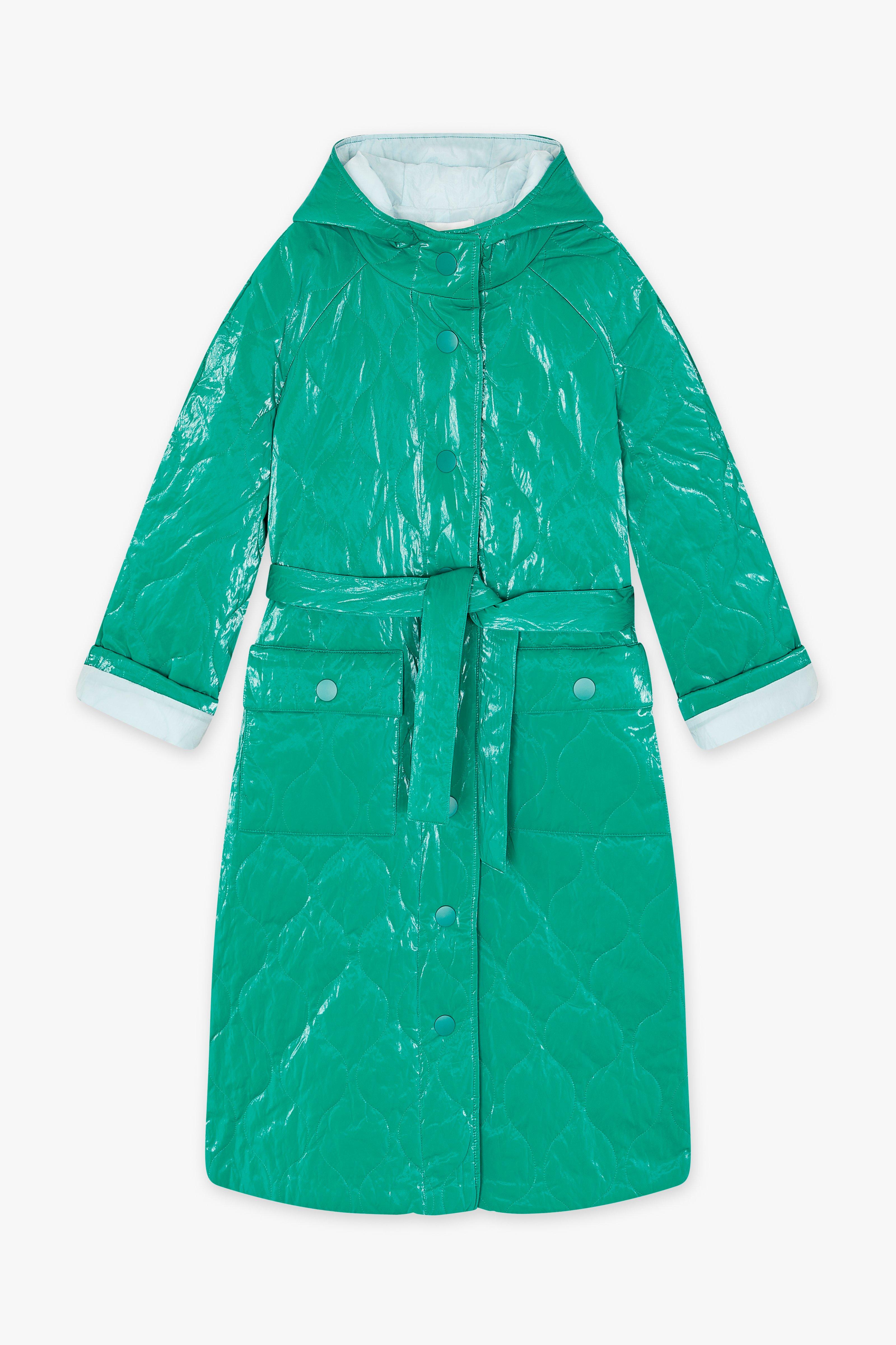 CKS Dames - COBYK - long coat - dark green