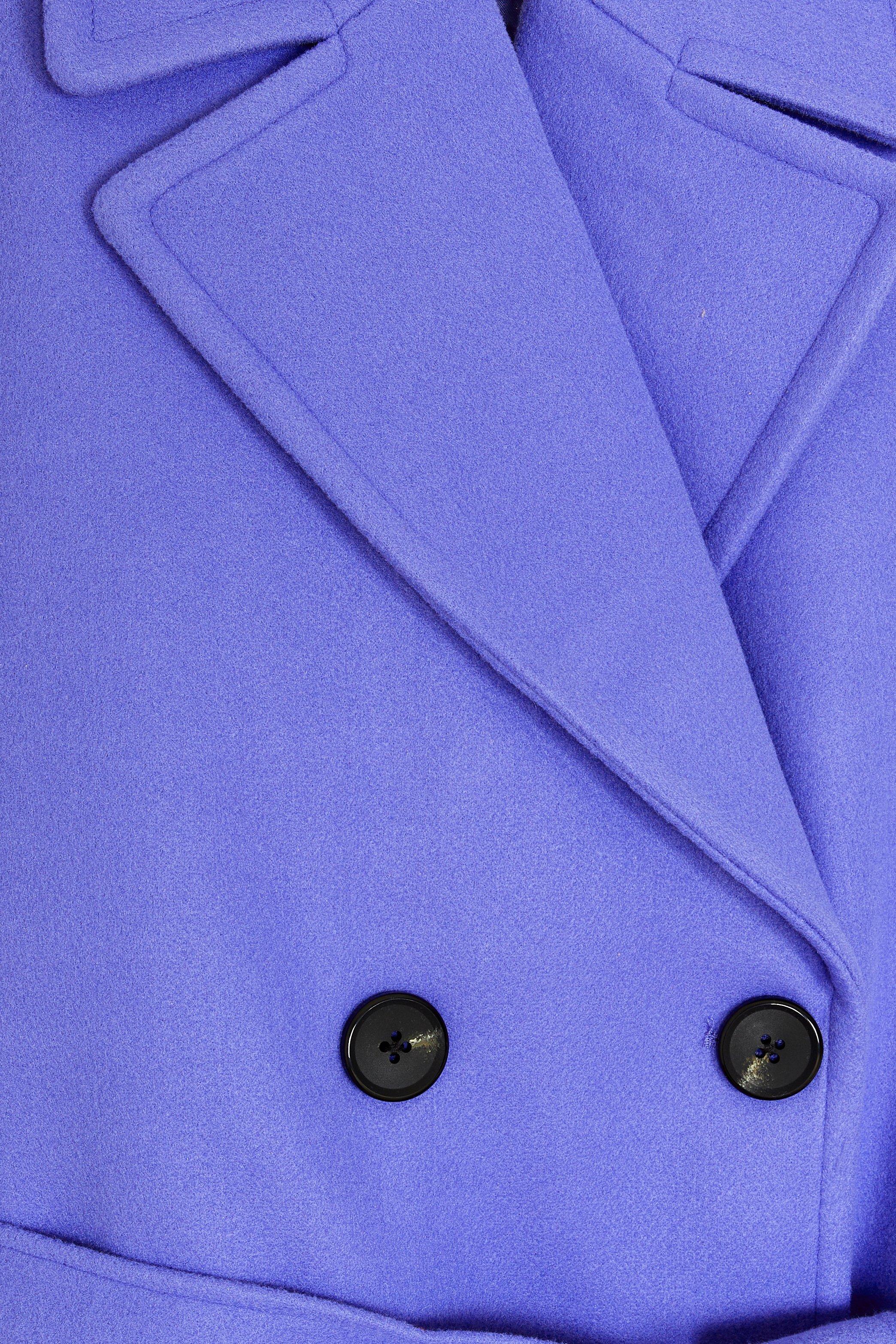 CKS Dames - COMFY - lange jas - blauw