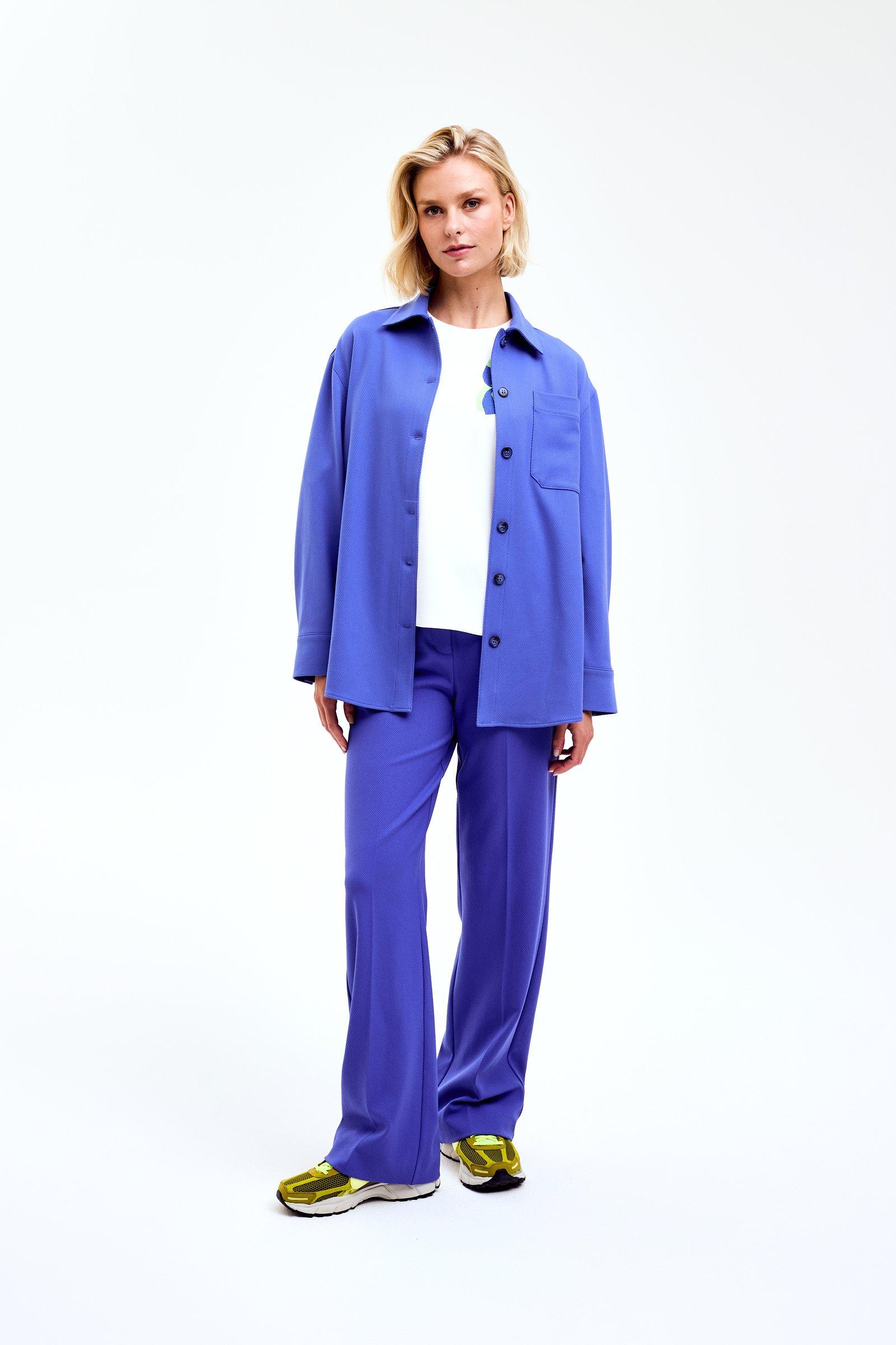 CKS Dames - COSMA - casual jas - blauw