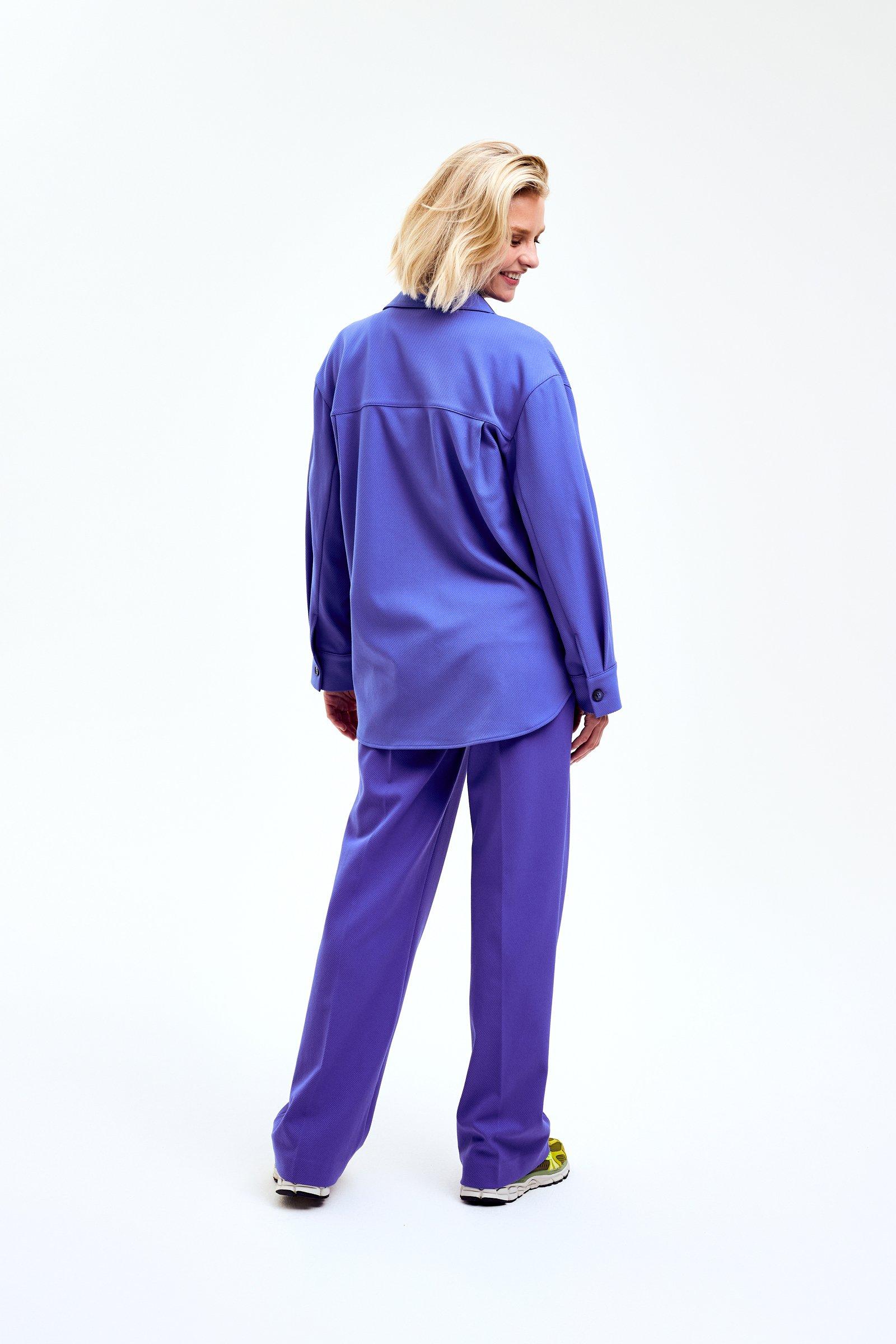 CKS Dames - COSMA - veste fantaisie - bleu